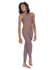 Solid Lycra Stay Unitard (Open Back)