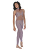 Solid Lycra Stay Unitard (Open Back)