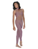 Solid Lycra Stay Unitard (Open Back)