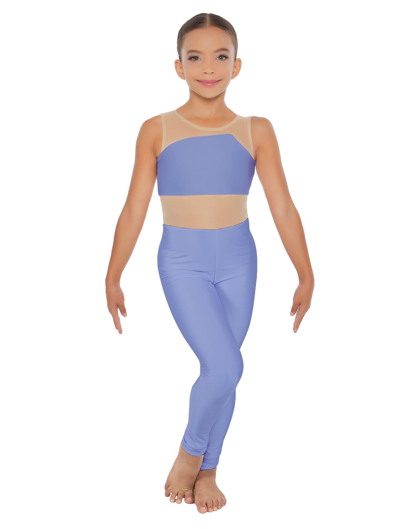 Solid Lycra Defined Unitard