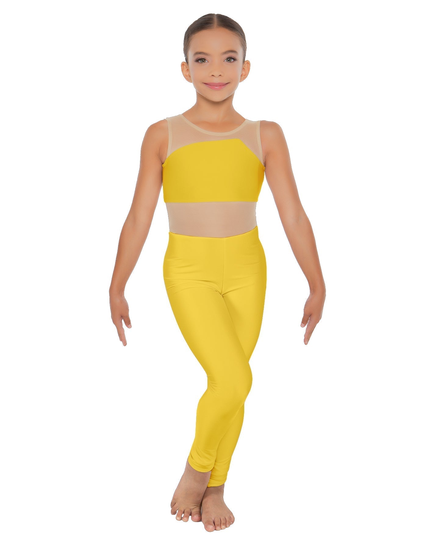 Solid Lycra Defined Unitard