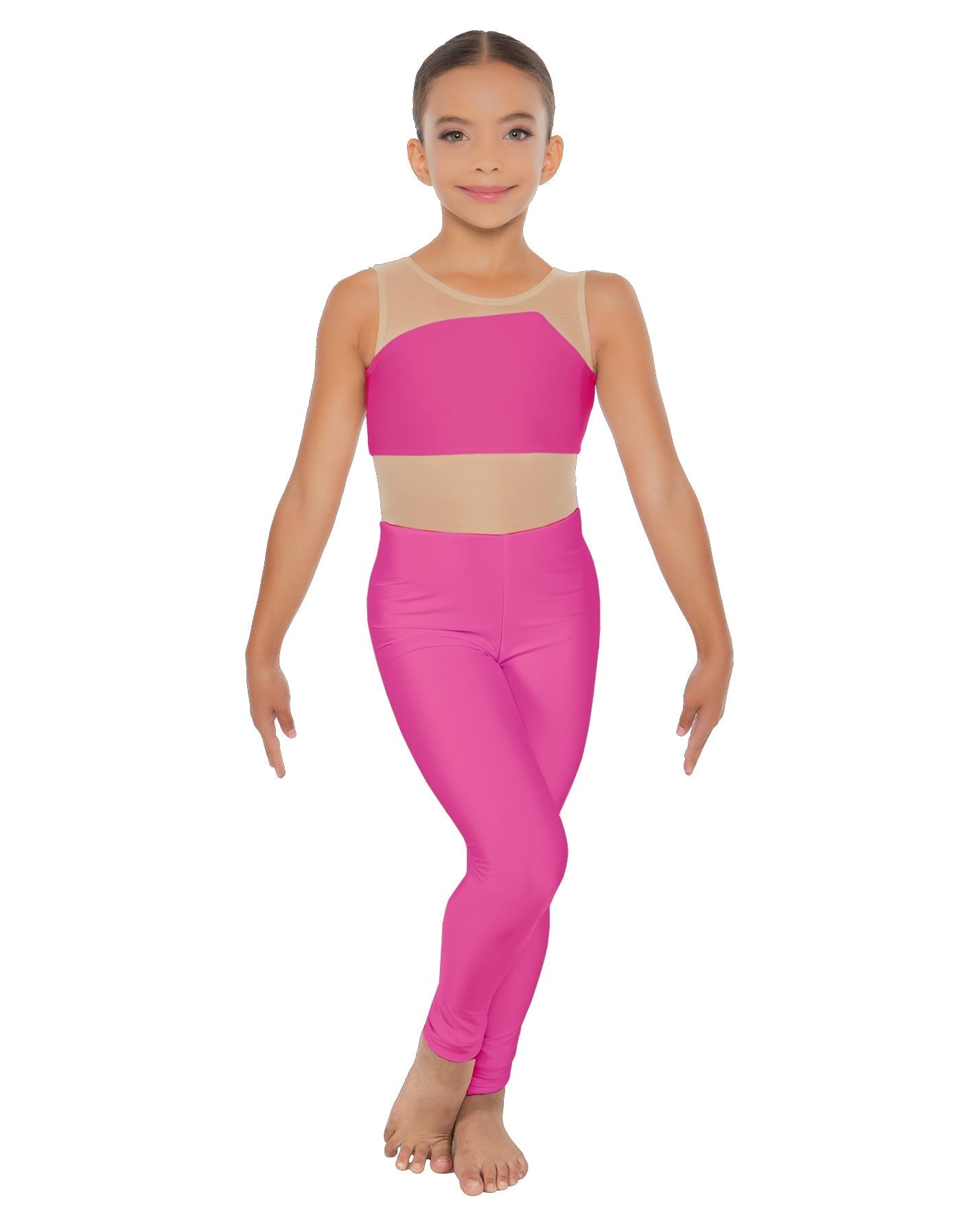 Solid Lycra Defined Unitard