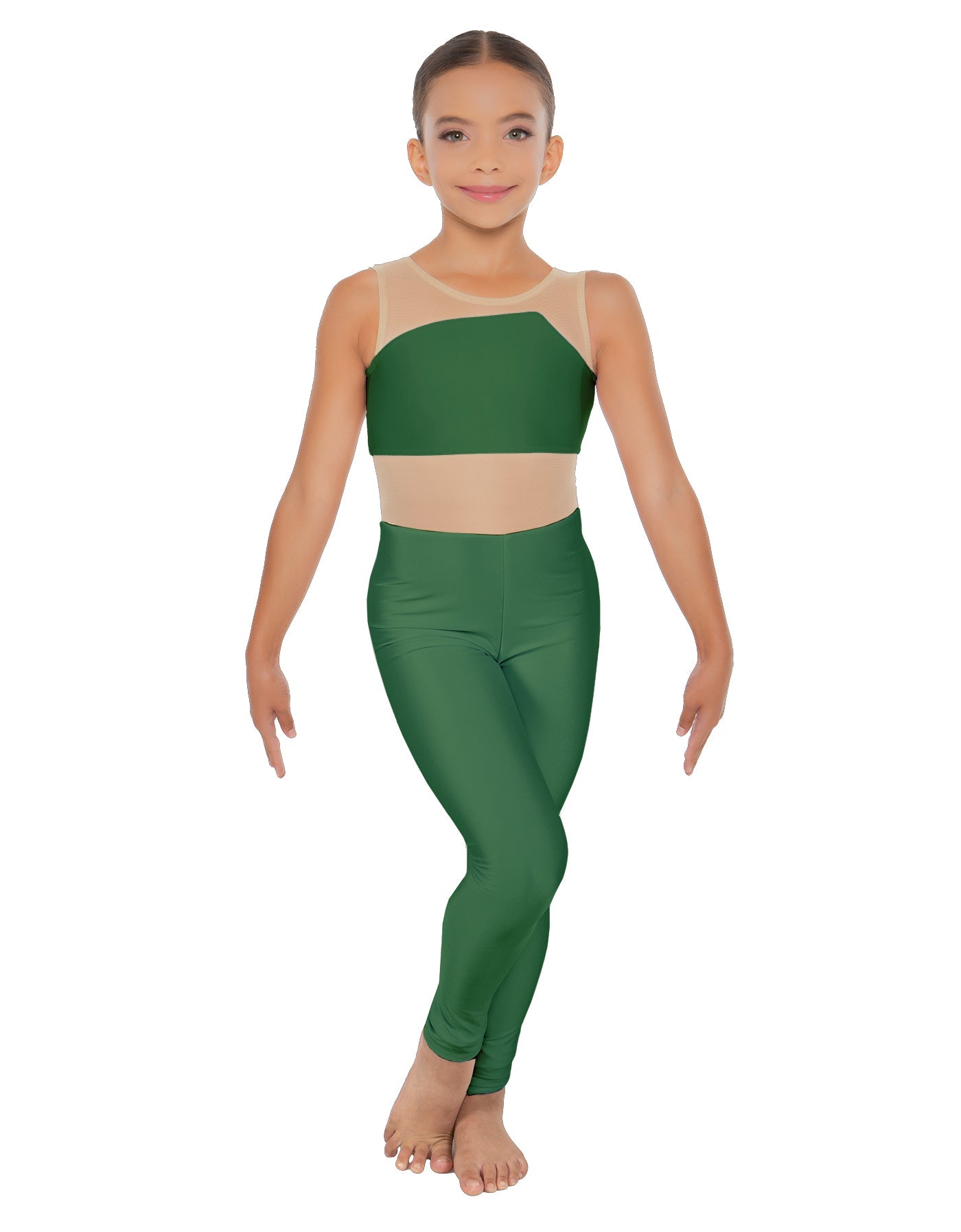 Solid Lycra Defined Unitard