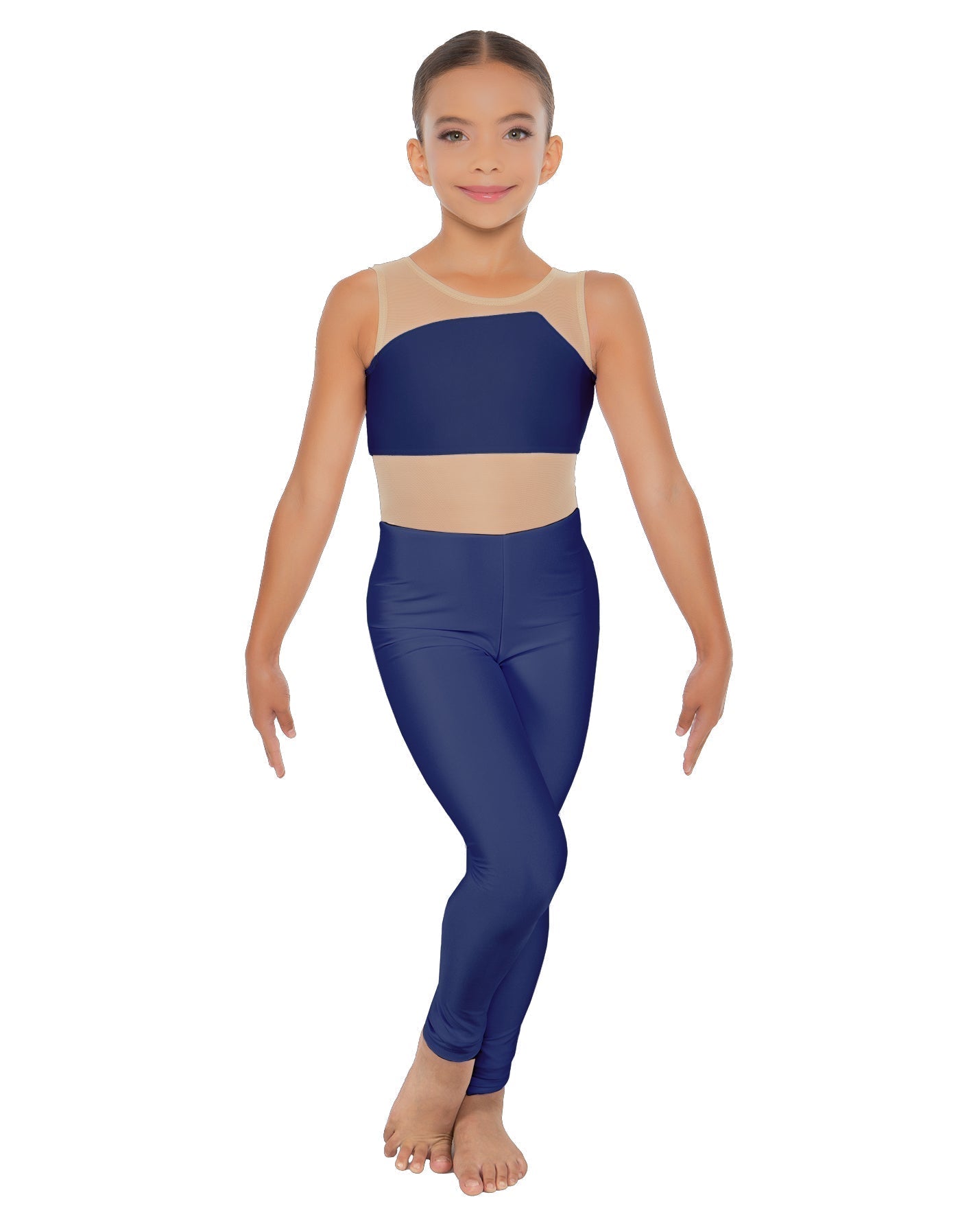 Solid Lycra Defined Unitard
