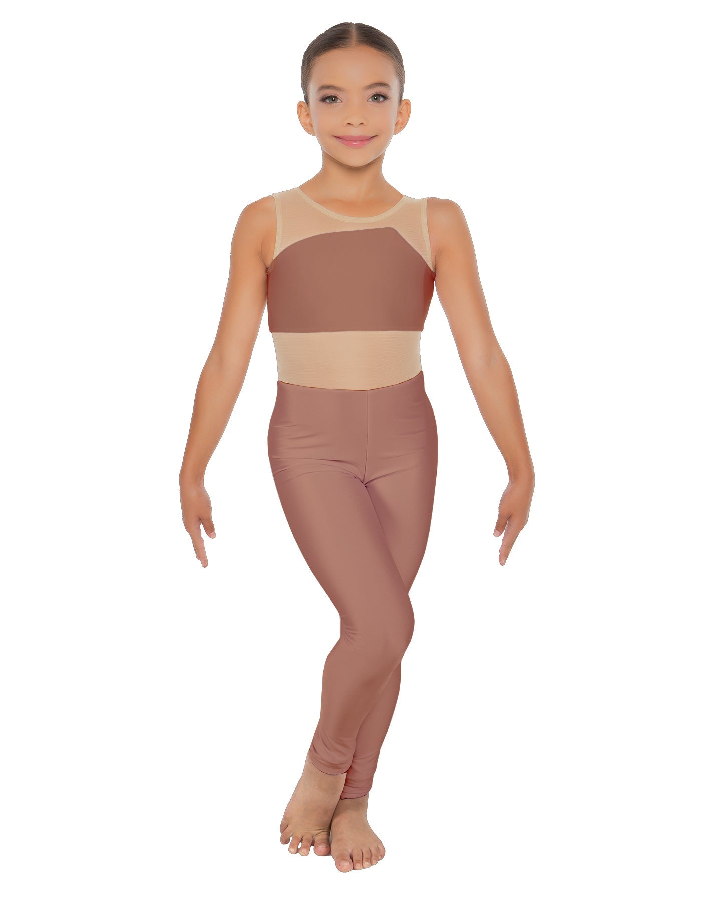Solid Lycra Defined Unitard
