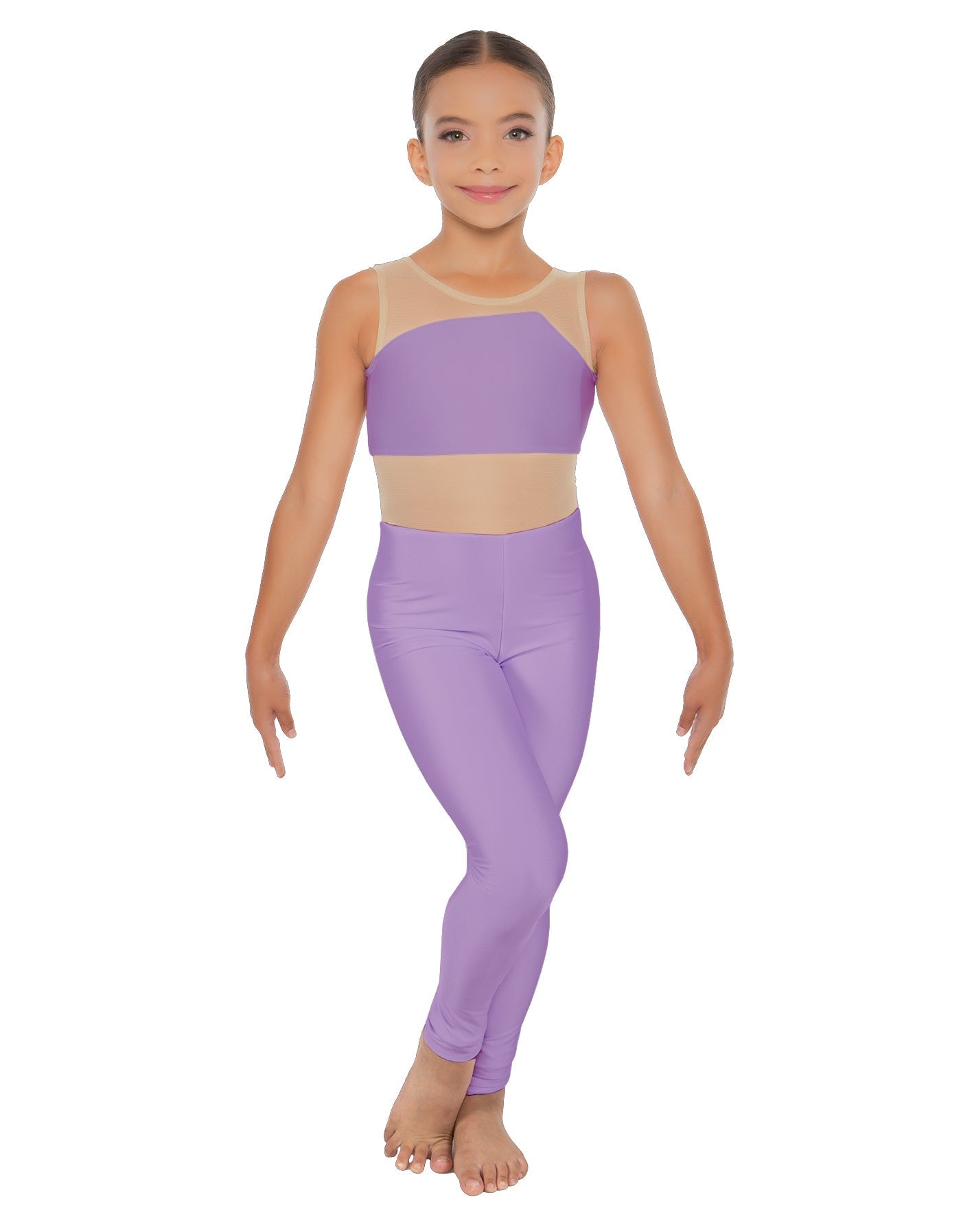 Solid Lycra Defined Unitard