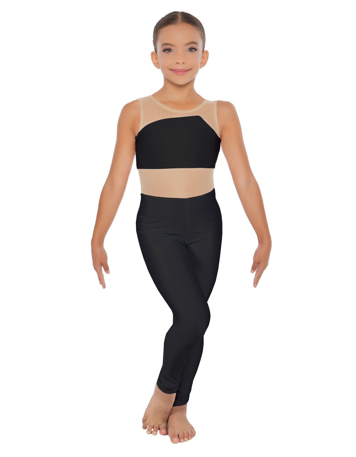 Solid Lycra Defined Unitard