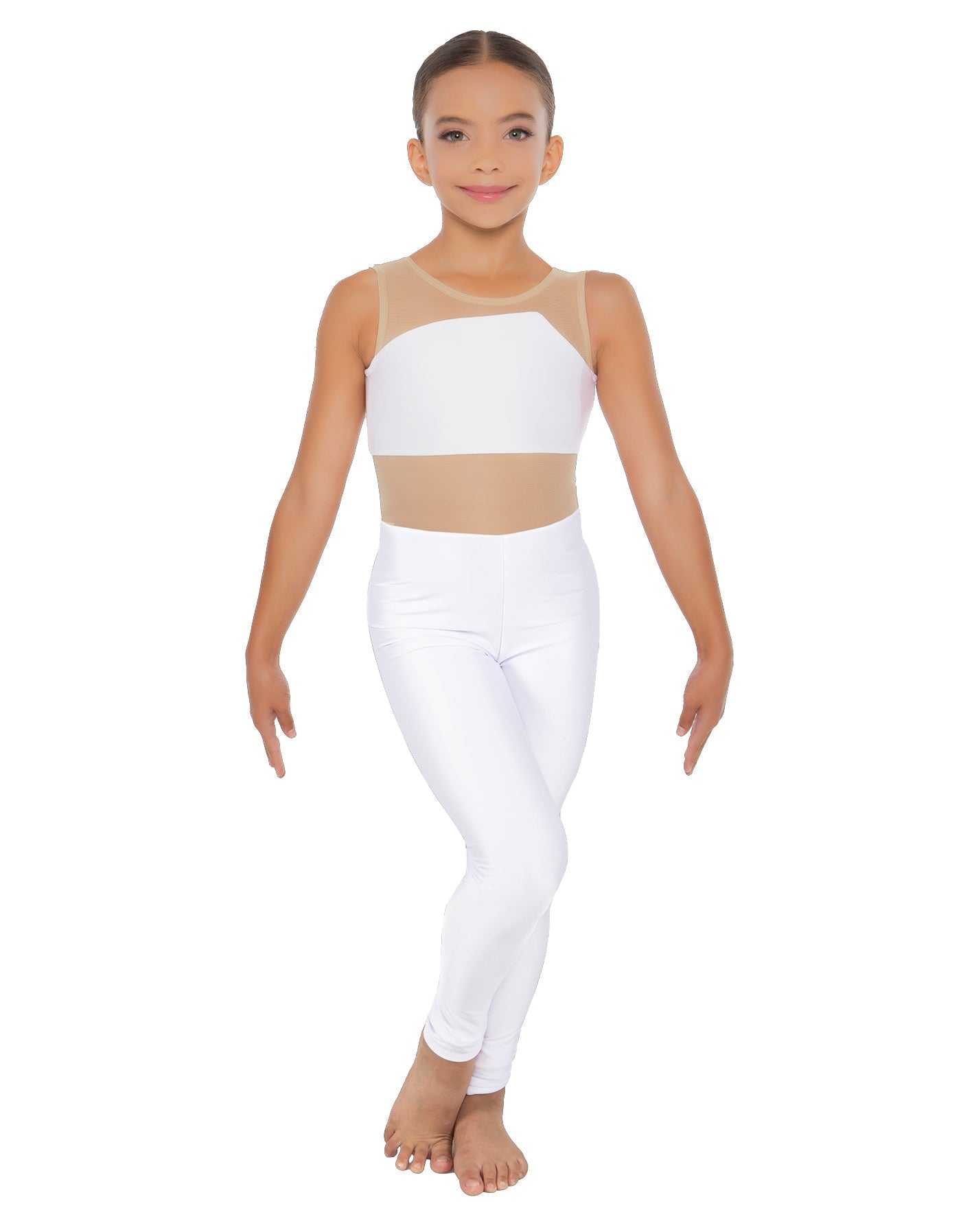 Solid Lycra Defined Unitard