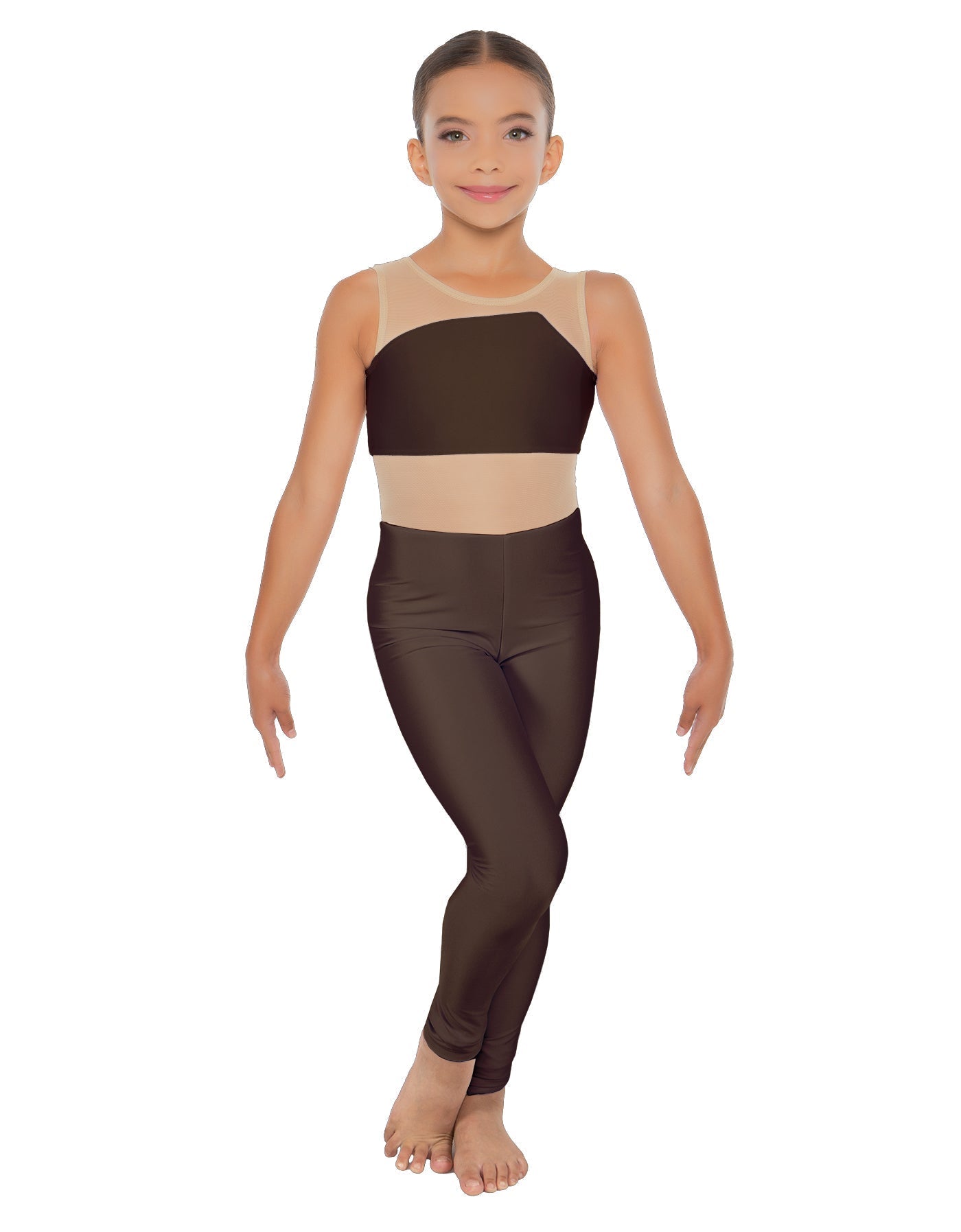 Solid Lycra Defined Unitard