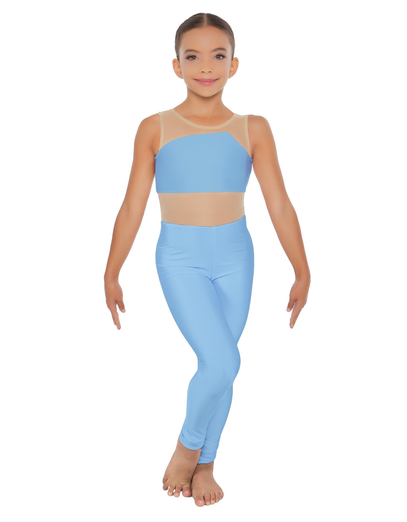 Solid Lycra Defined Unitard