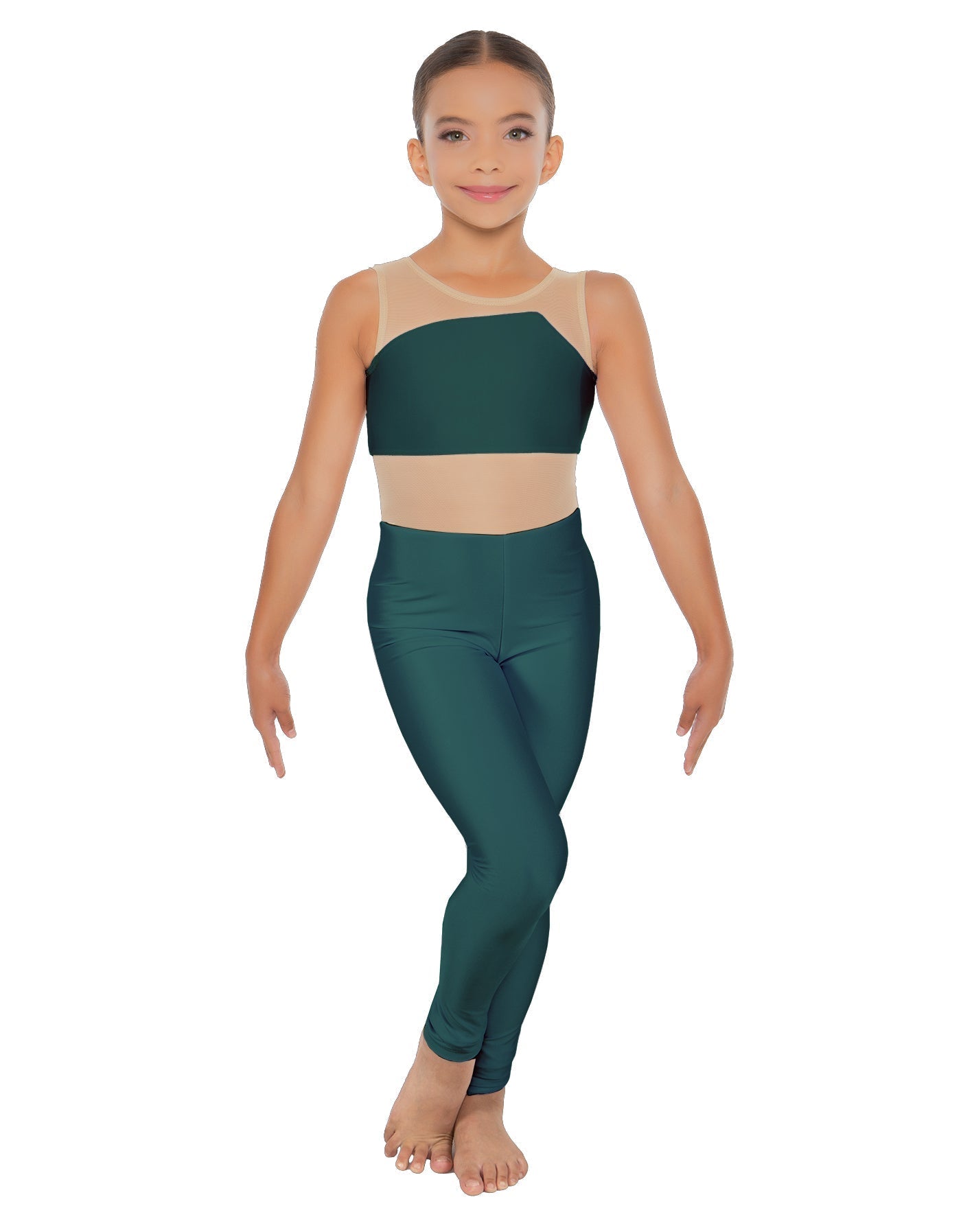 Solid Lycra Defined Unitard