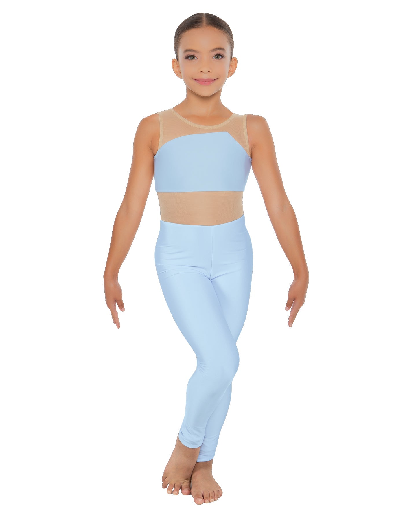 Solid Lycra Defined Unitard
