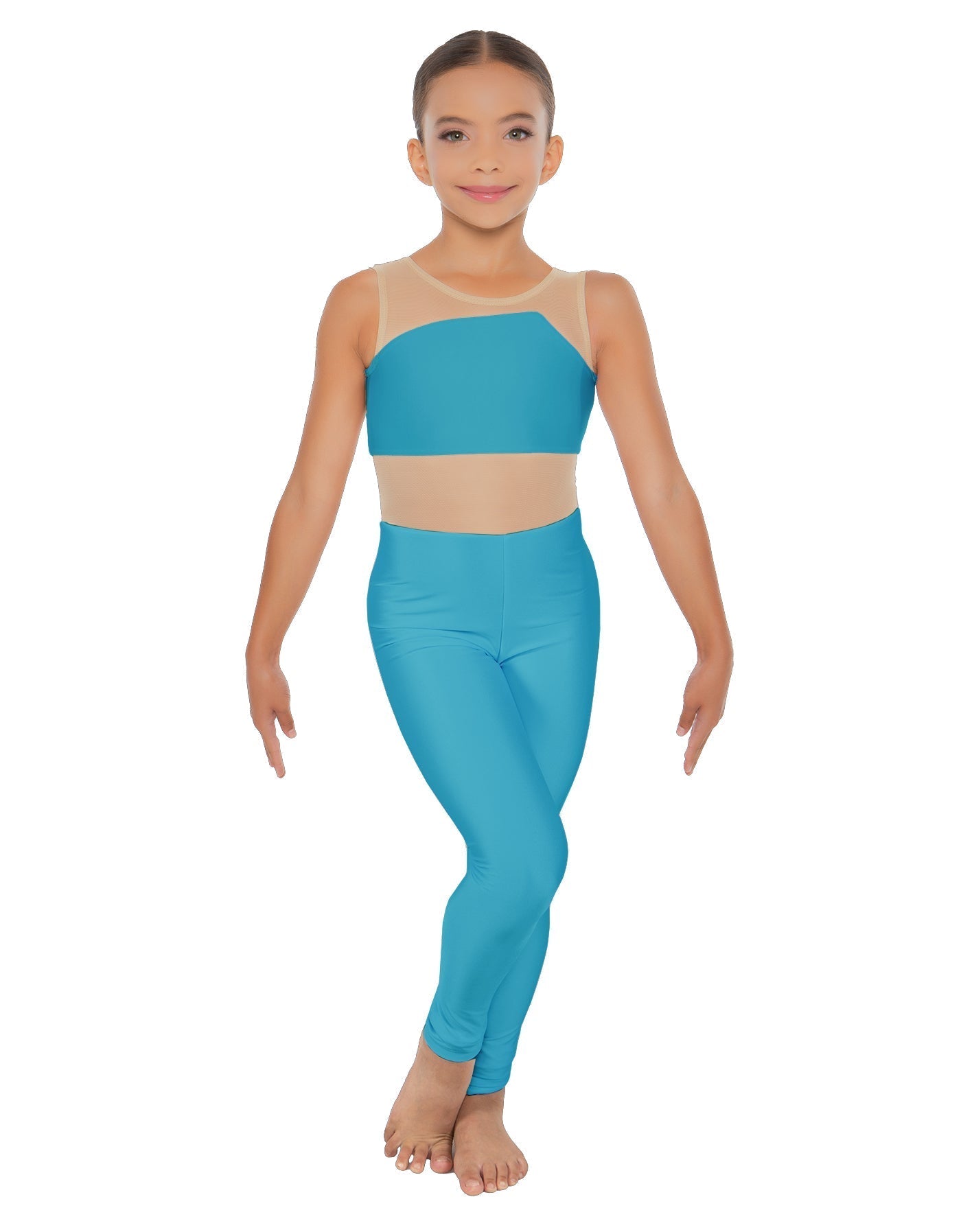 Solid Lycra Defined Unitard