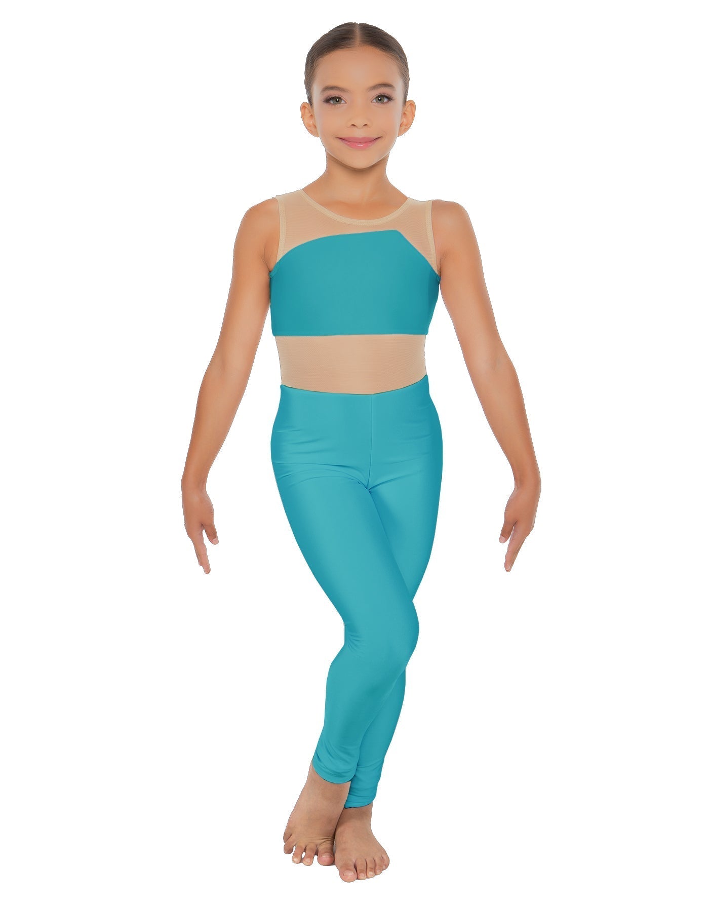 Solid Lycra Defined Unitard