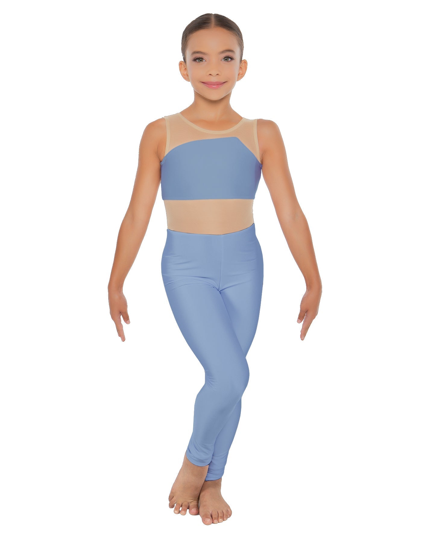 Solid Lycra Defined Unitard