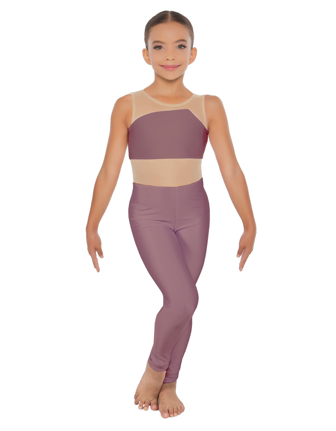 Solid Lycra Defined Unitard