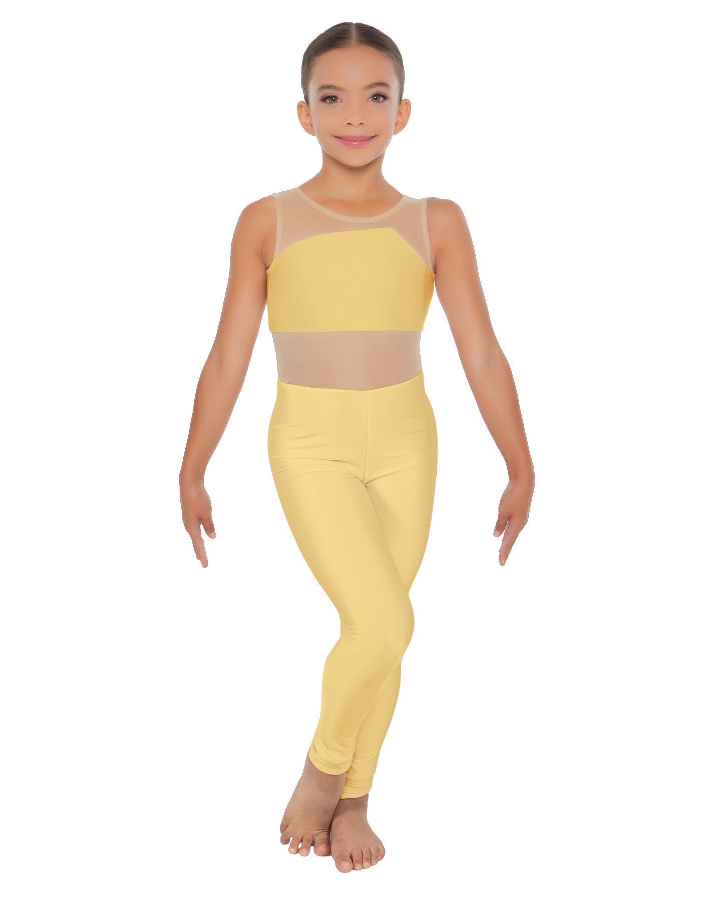 Solid Lycra Defined Unitard