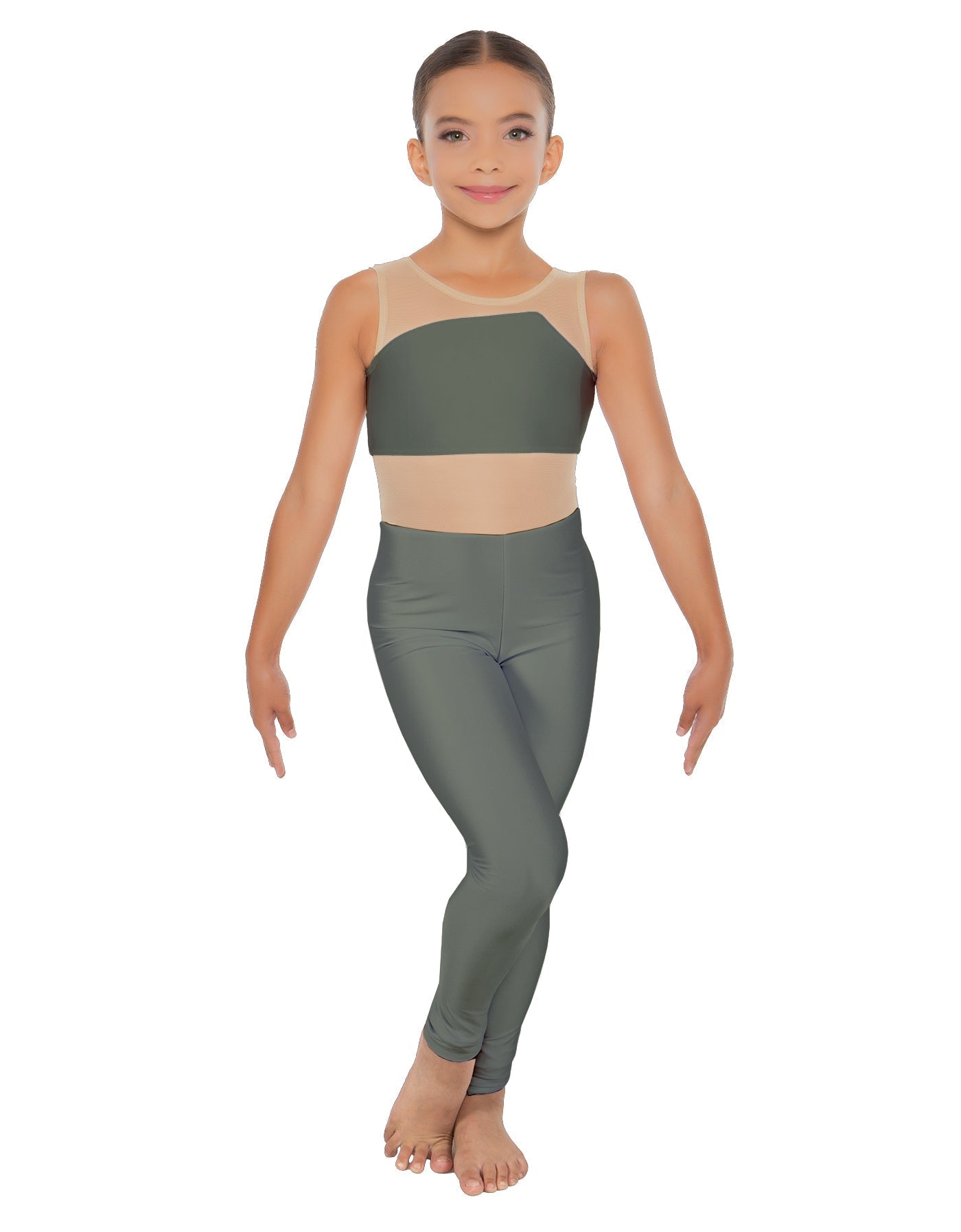 Solid Lycra Defined Unitard