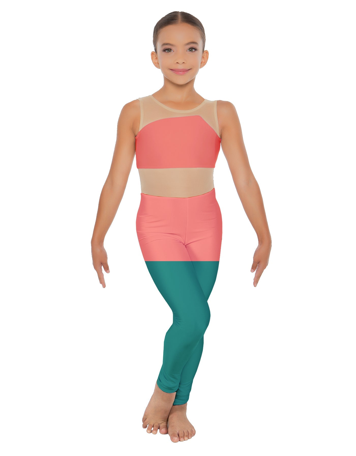 Solid Lycra Defined Unitard