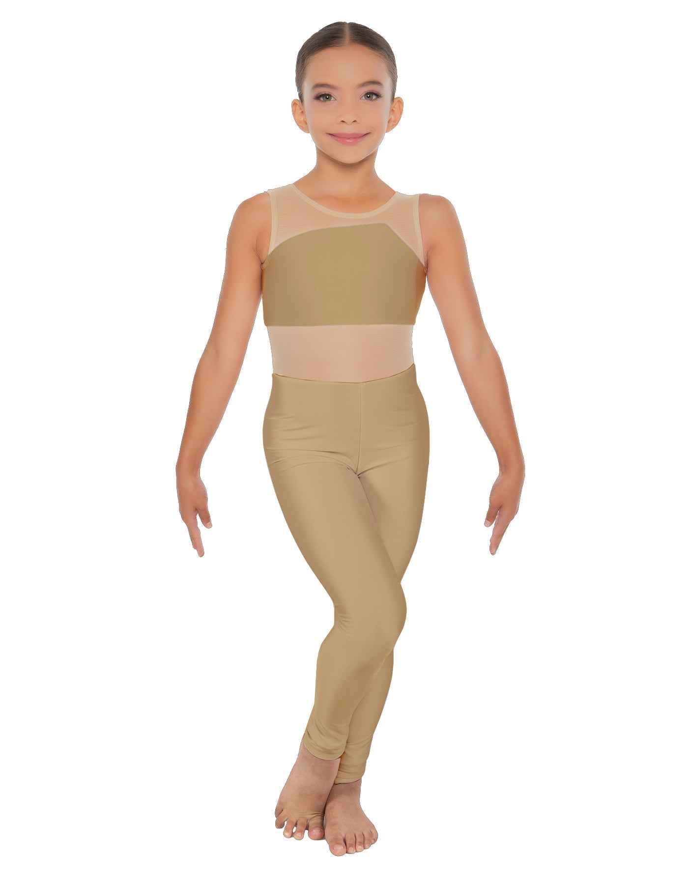 Solid Lycra Defined Unitard