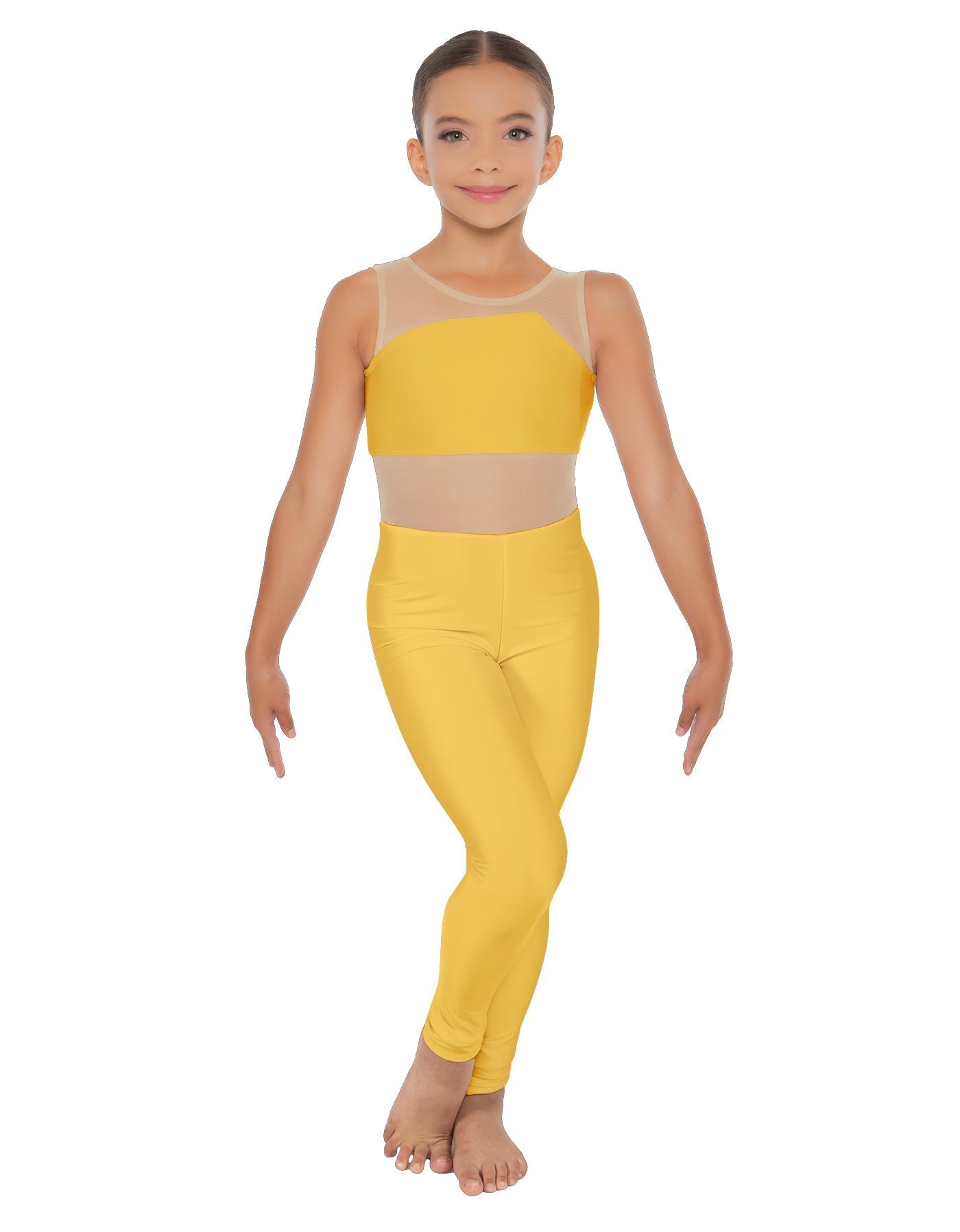 Solid Lycra Defined Unitard