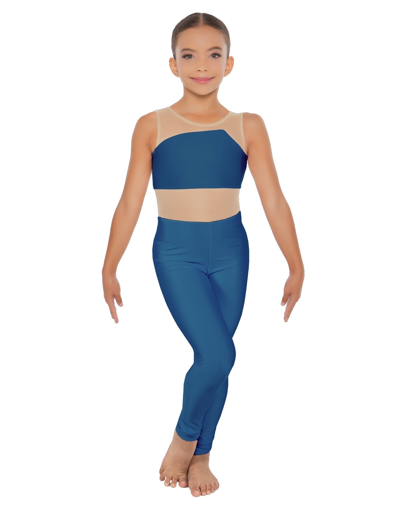 Solid Lycra Defined Unitard