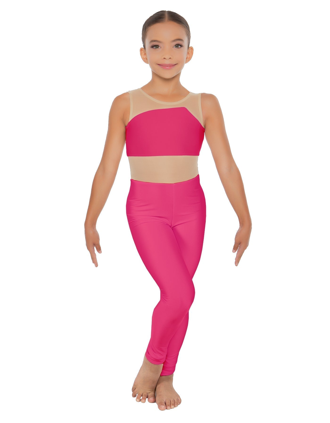 Solid Lycra Defined Unitard