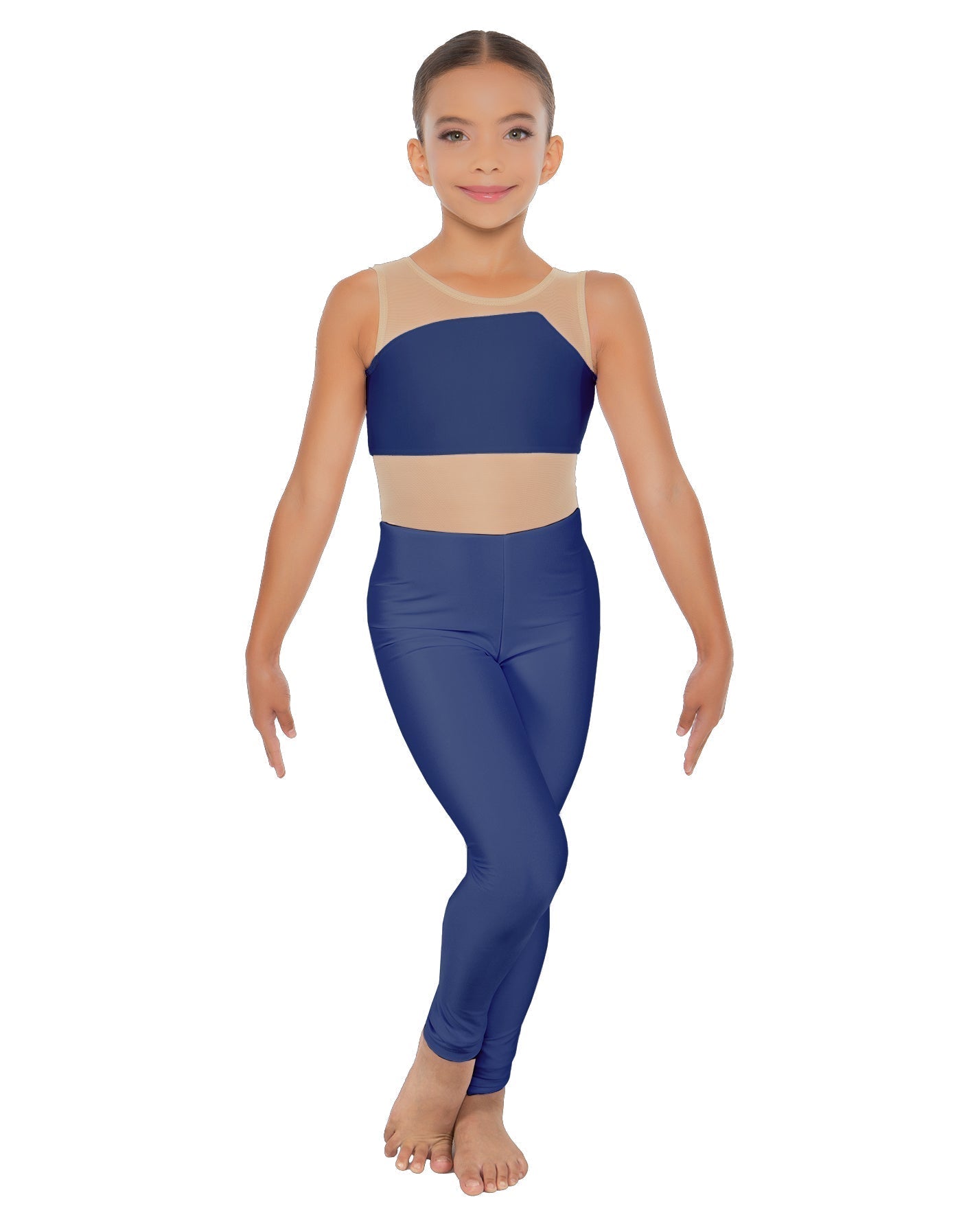 Solid Lycra Defined Unitard