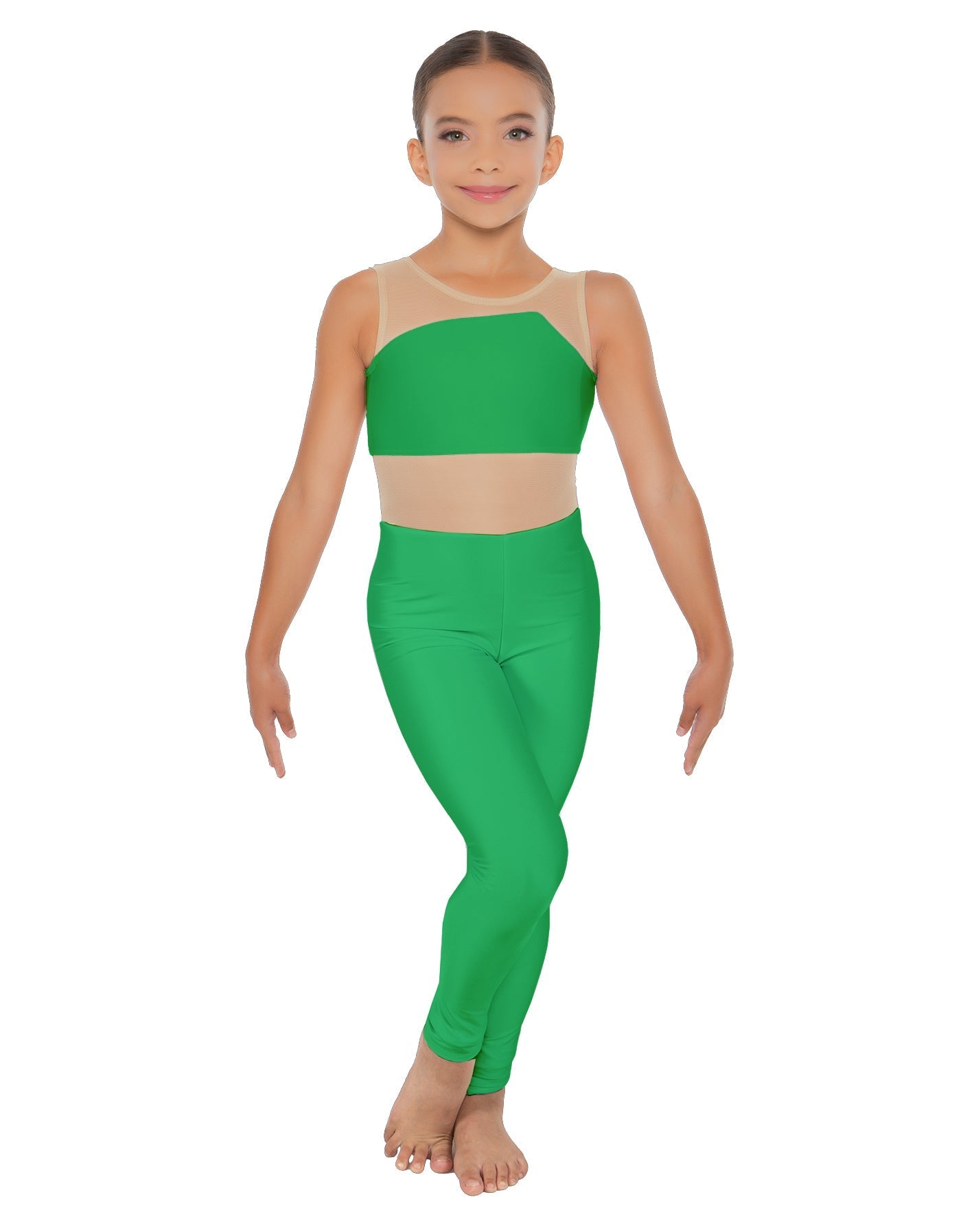 Solid Lycra Defined Unitard