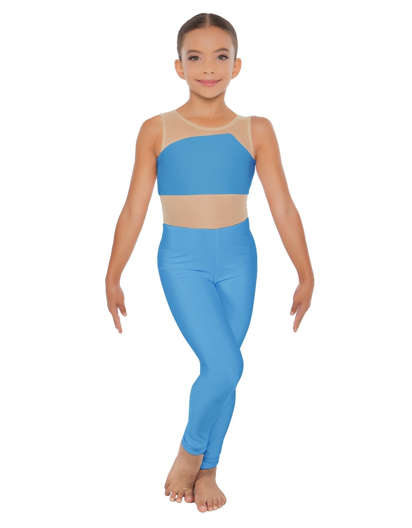 Solid Lycra Defined Unitard