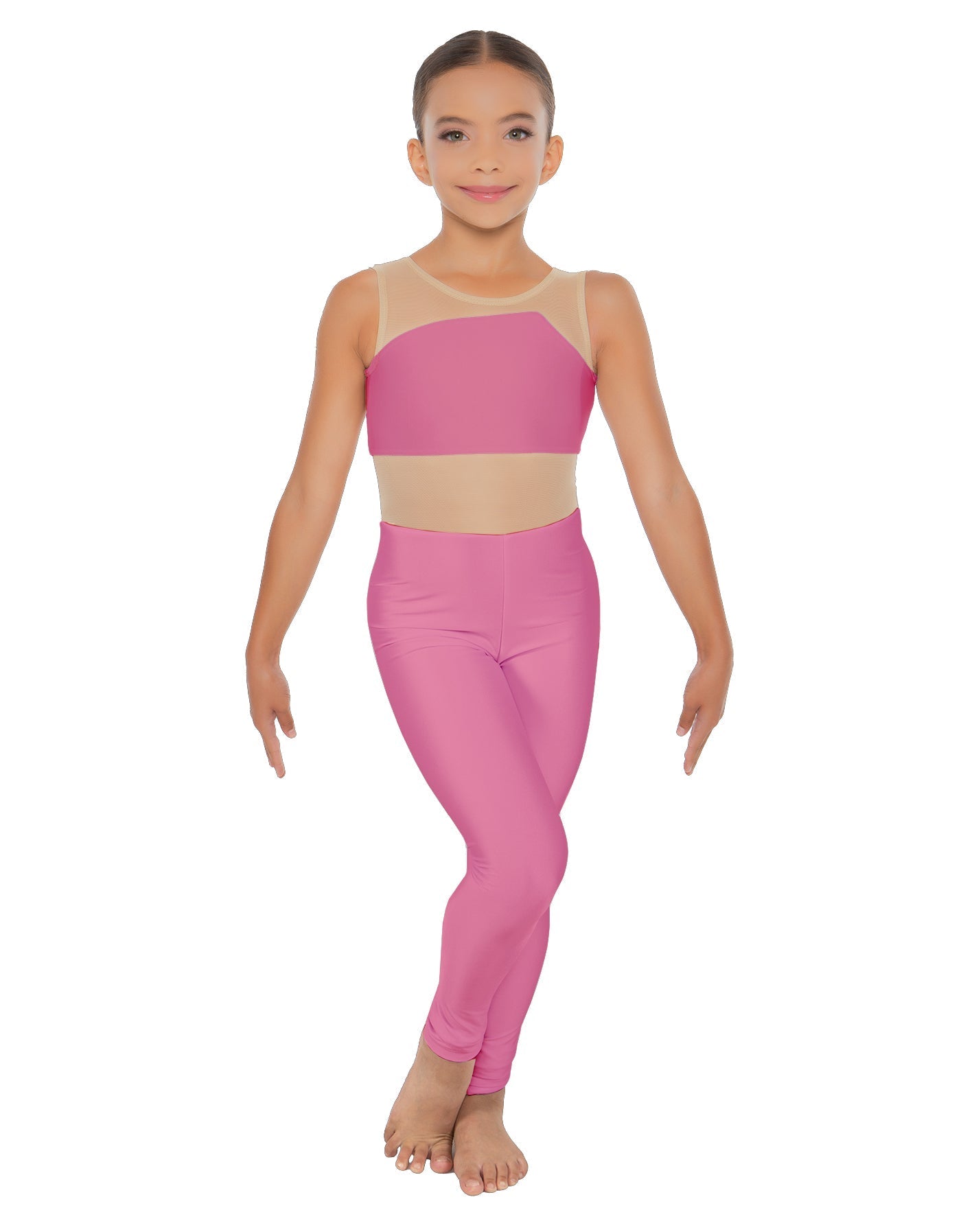 Solid Lycra Defined Unitard