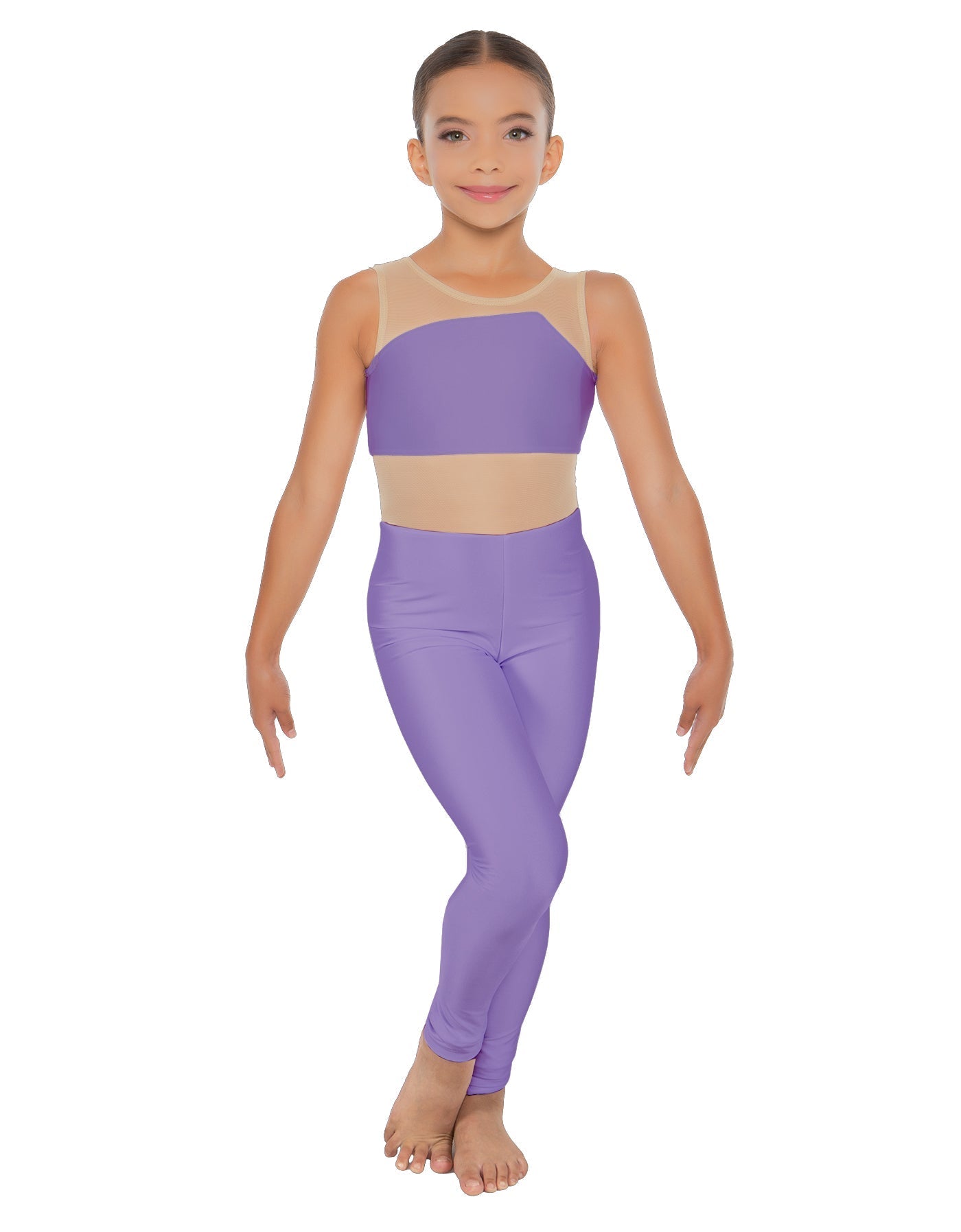 Solid Lycra Defined Unitard