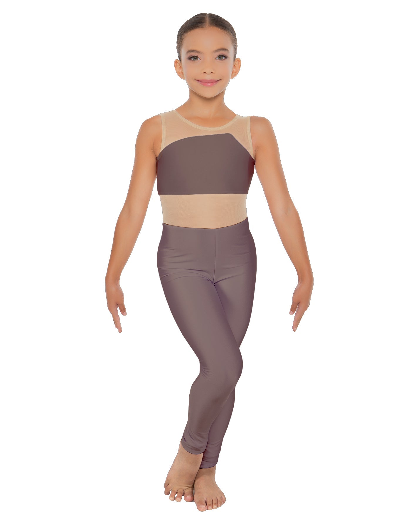 Solid Lycra Defined Unitard