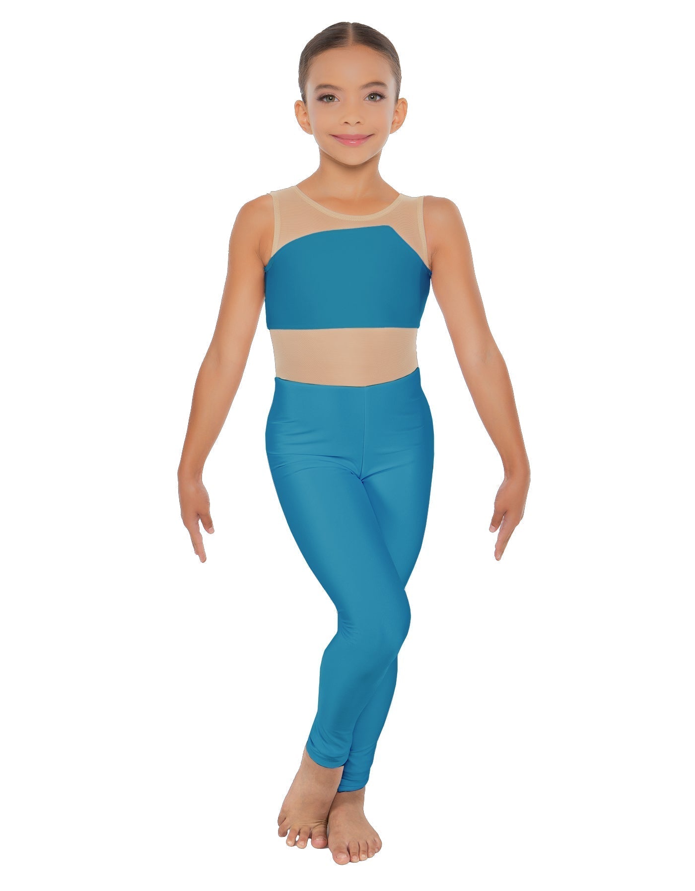 Solid Lycra Defined Unitard