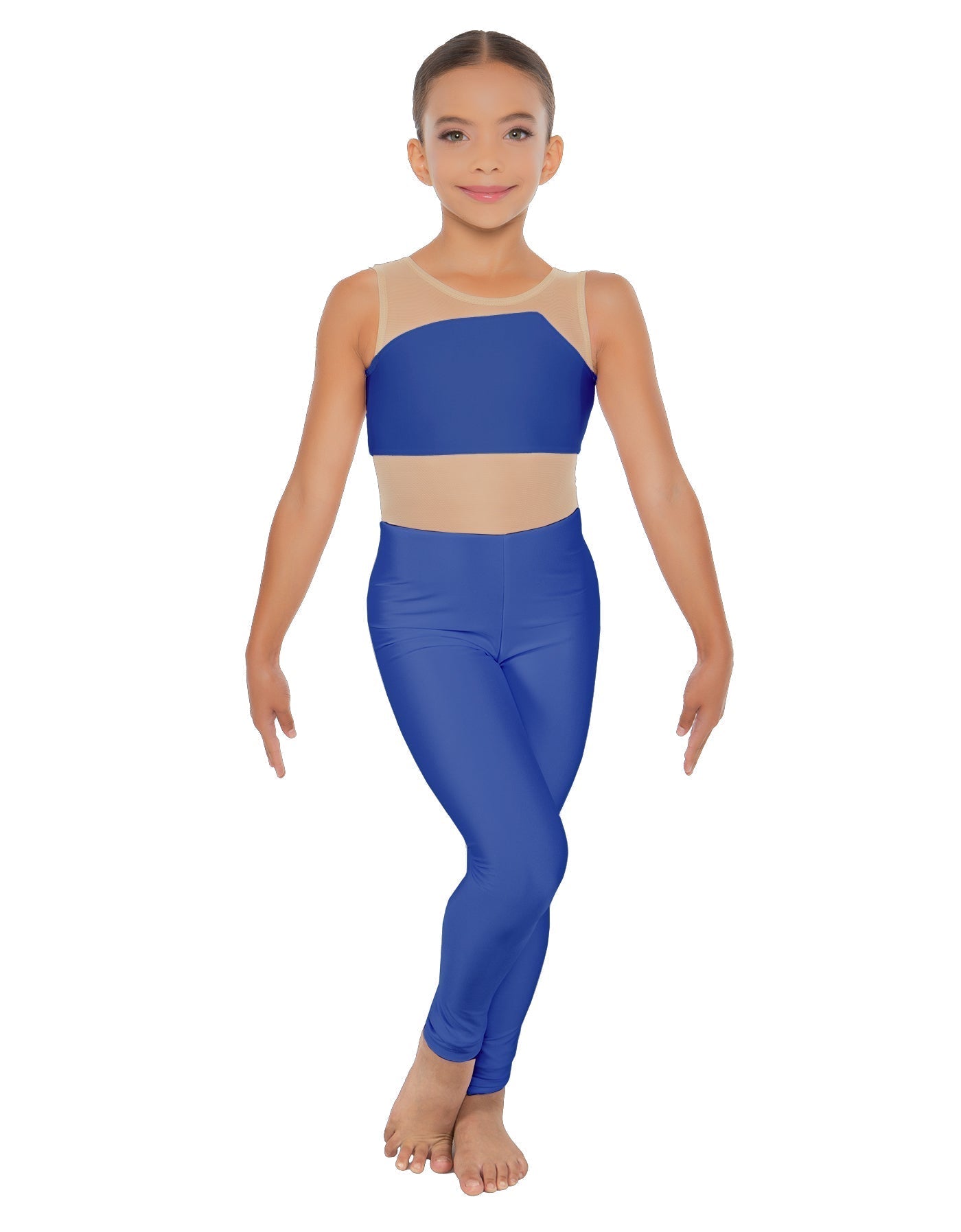 Solid Lycra Defined Unitard