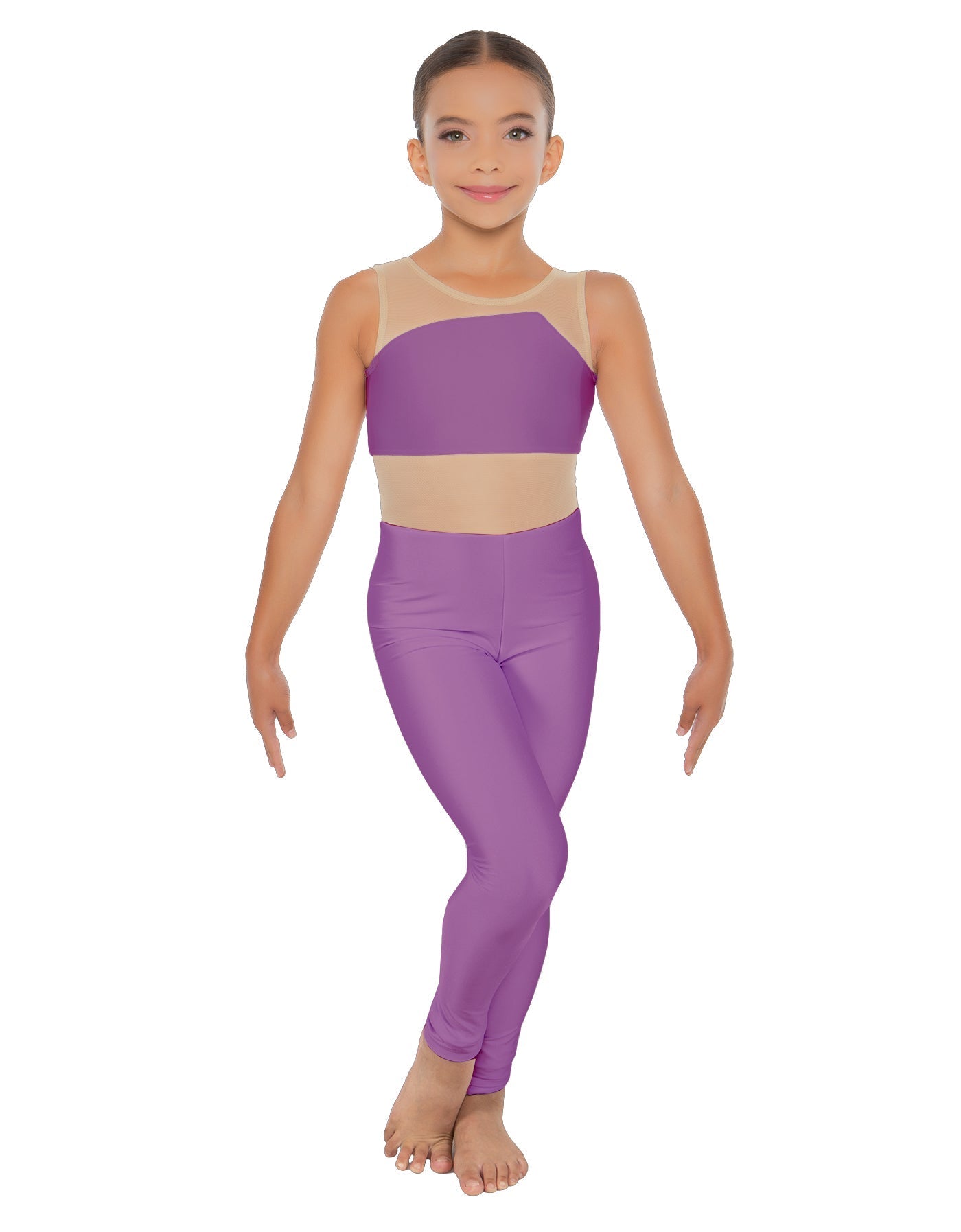 Solid Lycra Defined Unitard