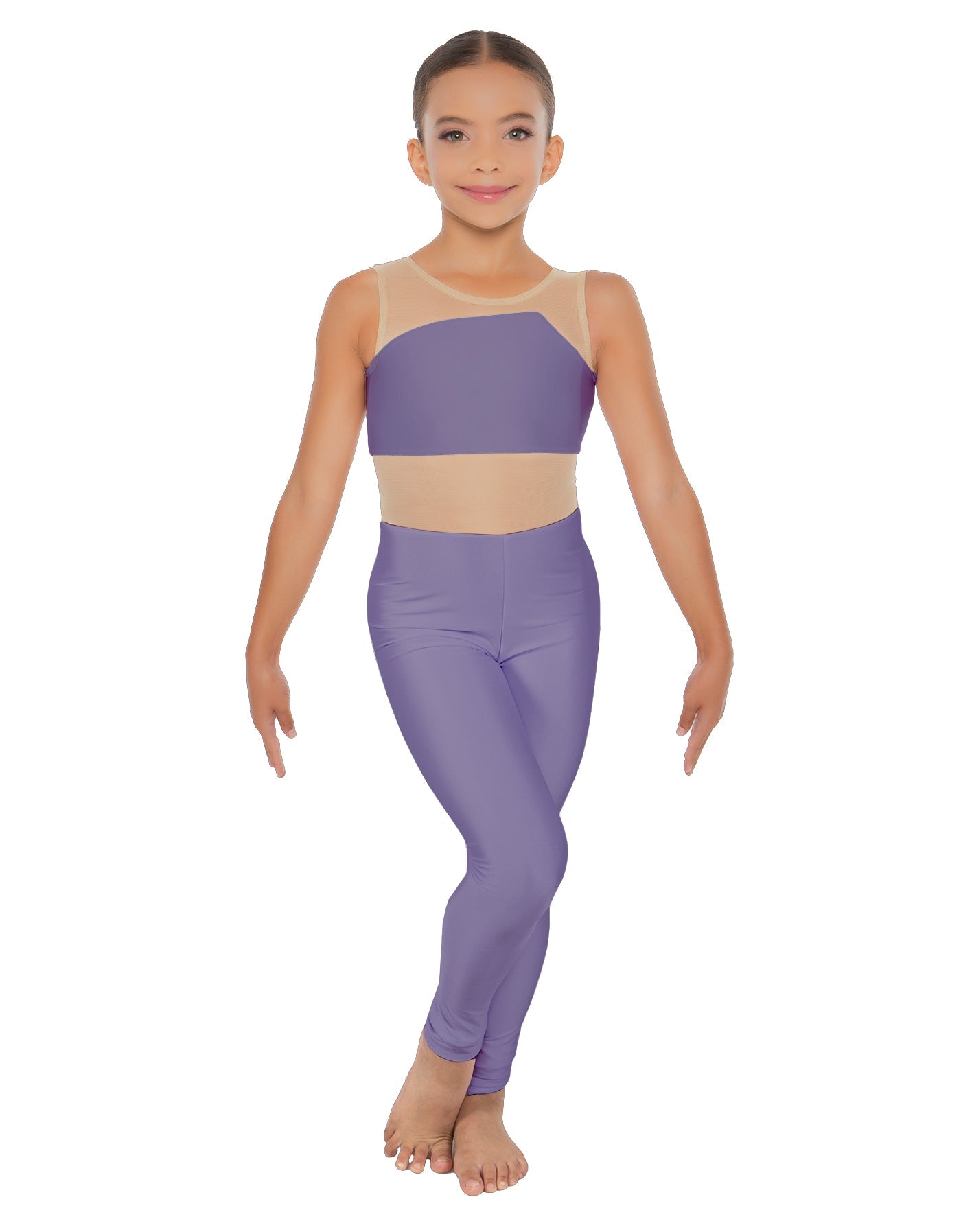 Solid Lycra Defined Unitard