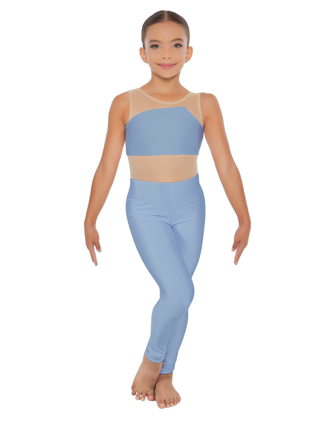 Solid Lycra Defined Unitard