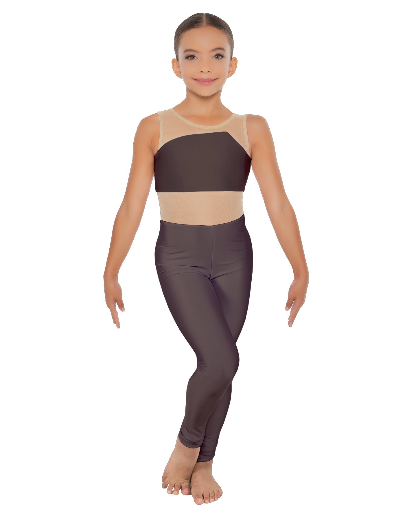 Solid Lycra Defined Unitard