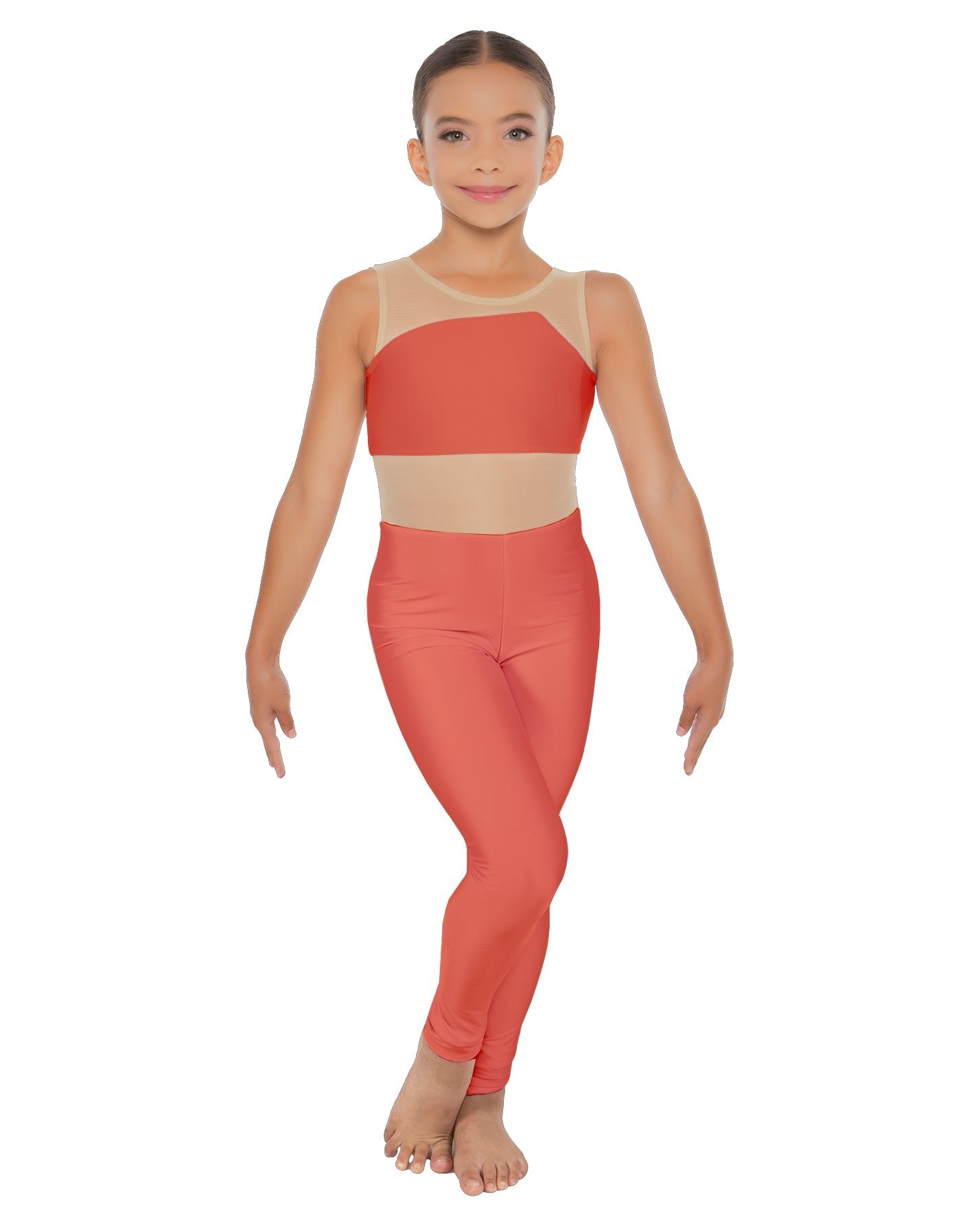 Solid Lycra Defined Unitard
