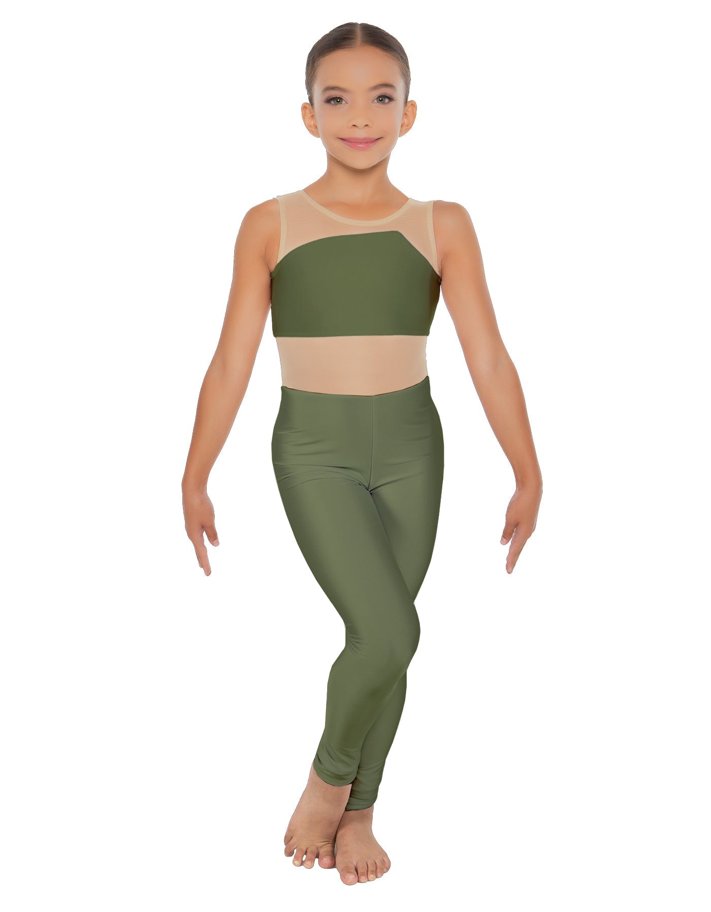 Solid Lycra Defined Unitard