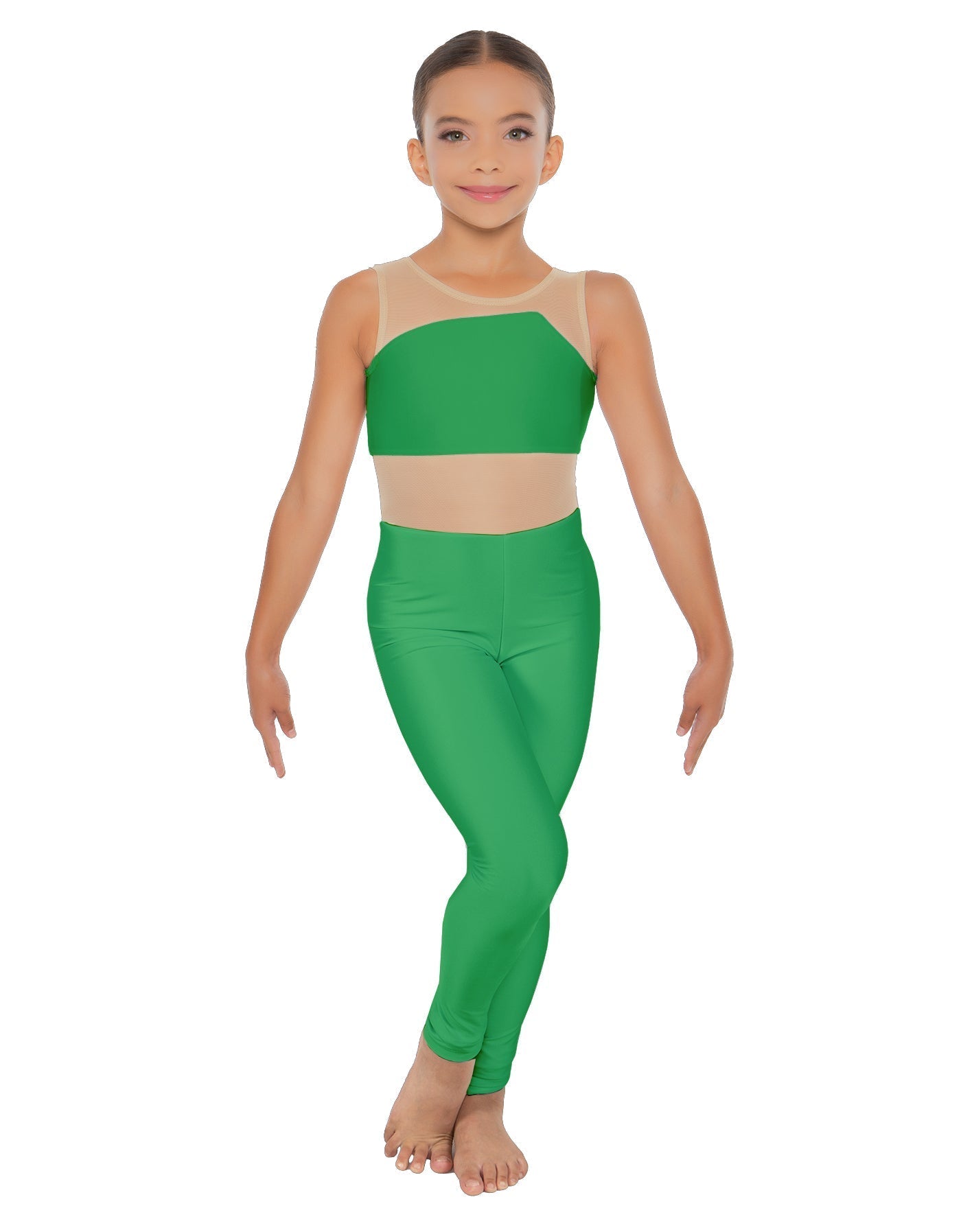 Solid Lycra Defined Unitard