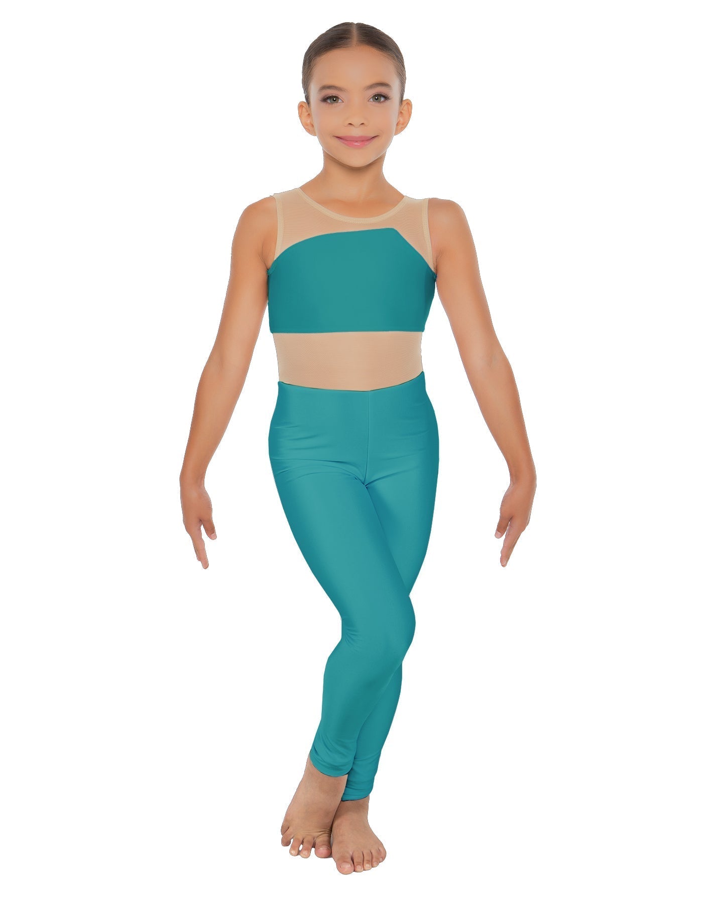Solid Lycra Defined Unitard