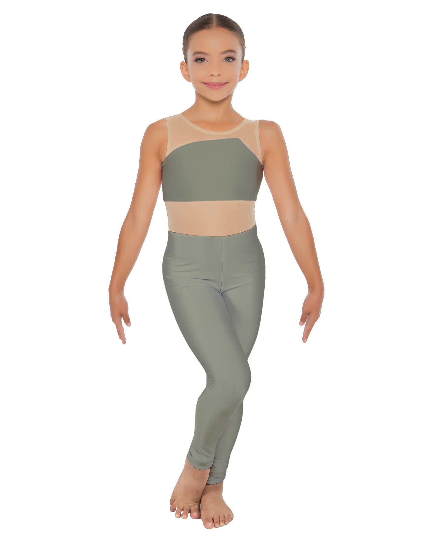 Solid Lycra Defined Unitard