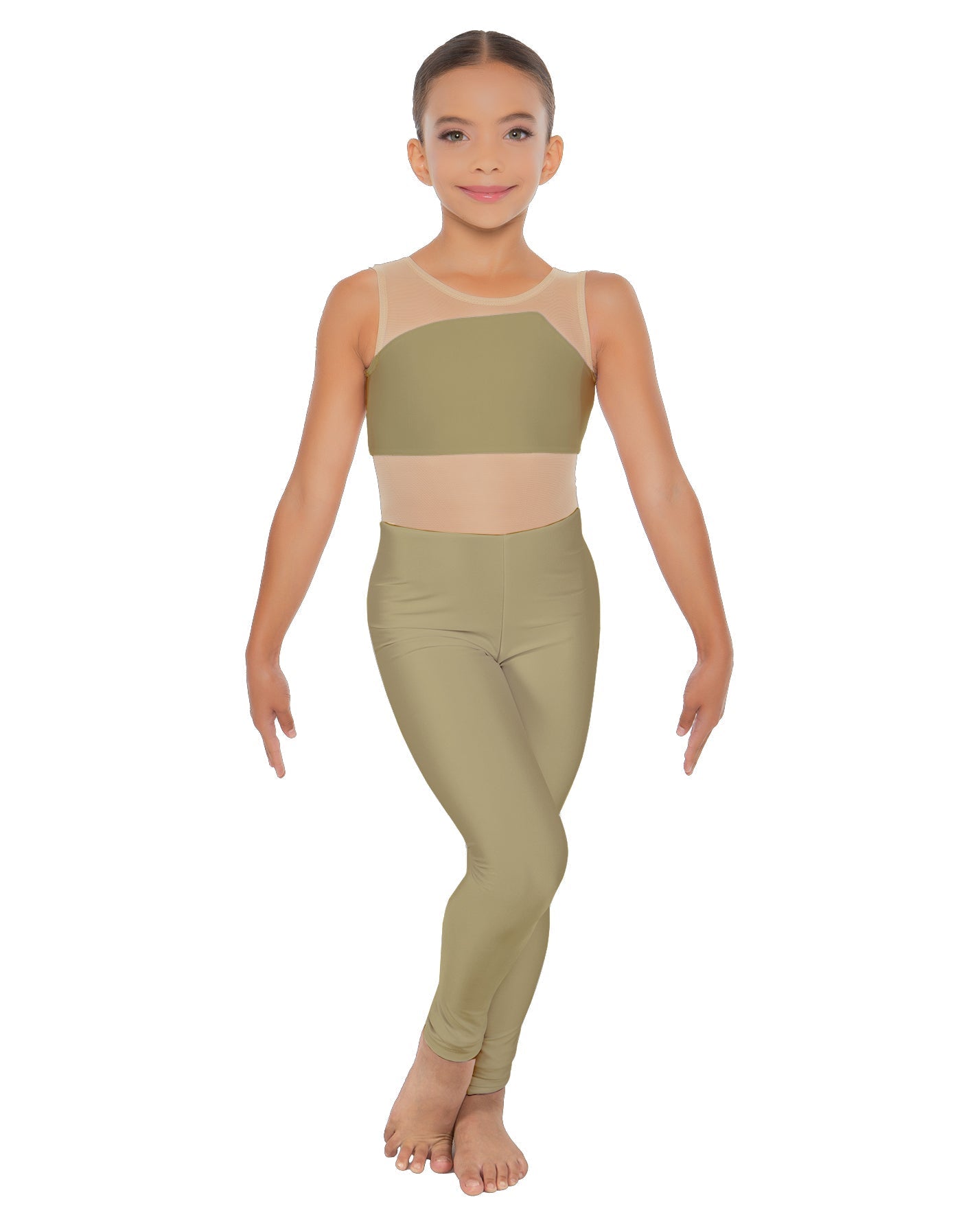 Solid Lycra Defined Unitard