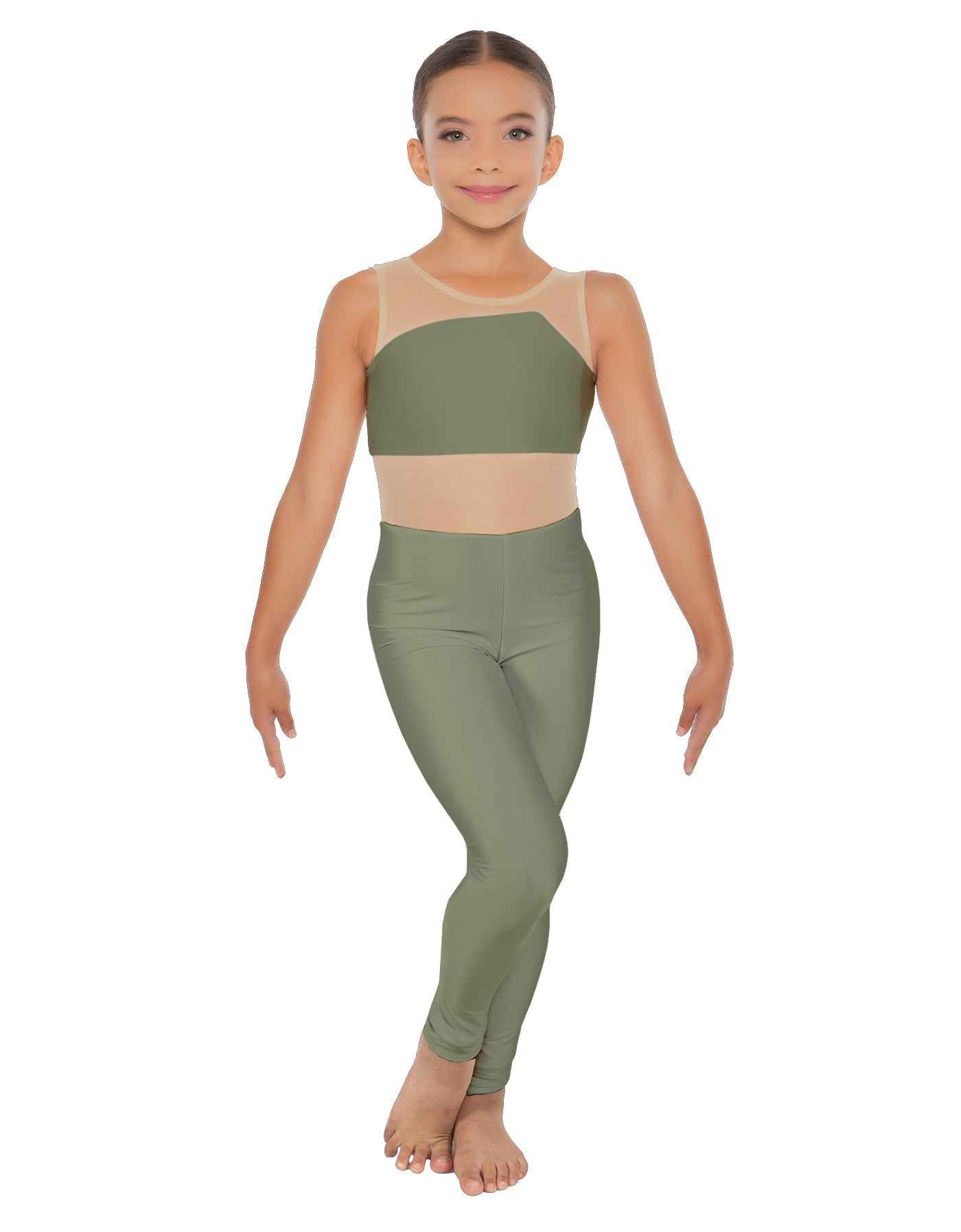 Solid Lycra Defined Unitard