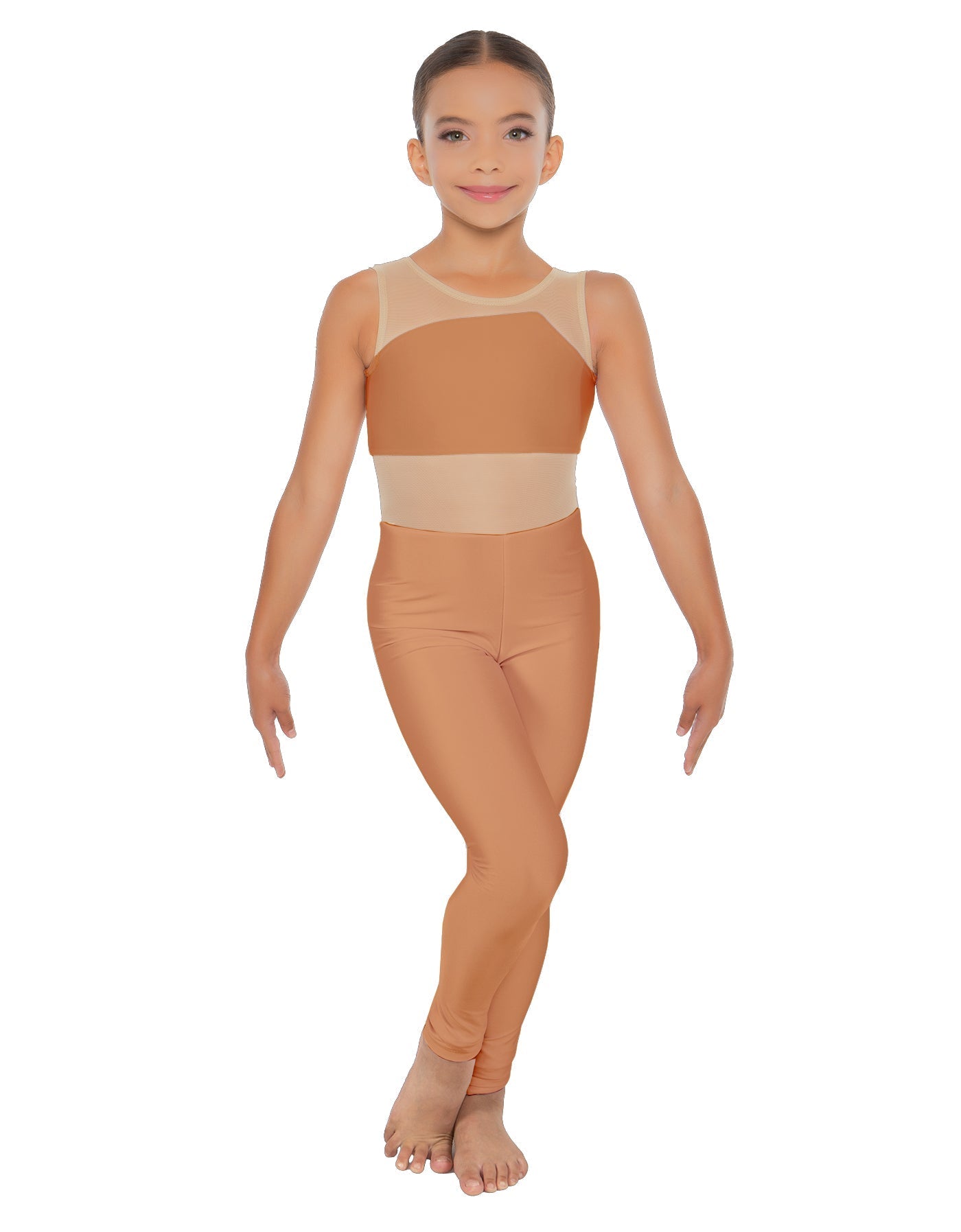 Solid Lycra Defined Unitard