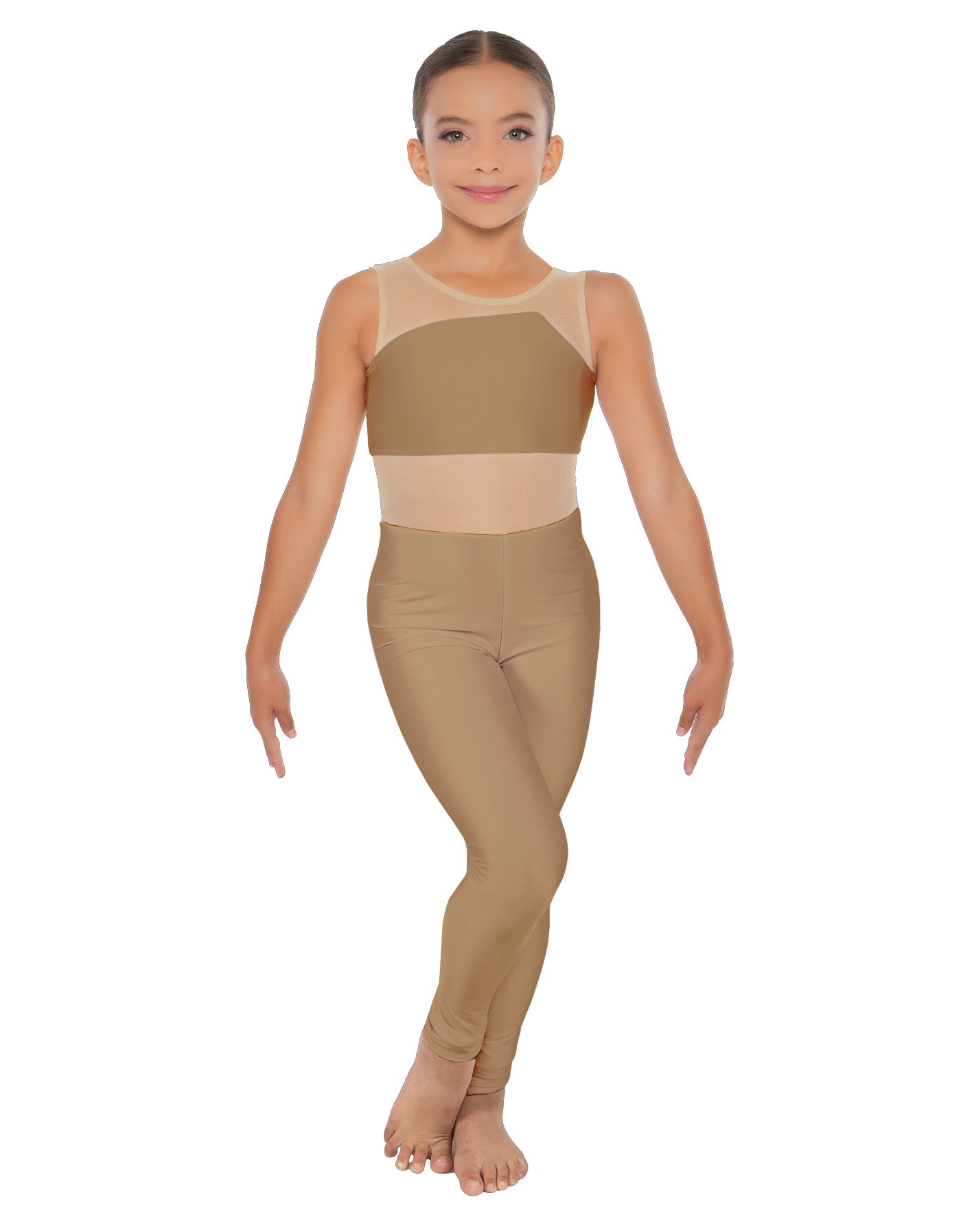 Solid Lycra Defined Unitard