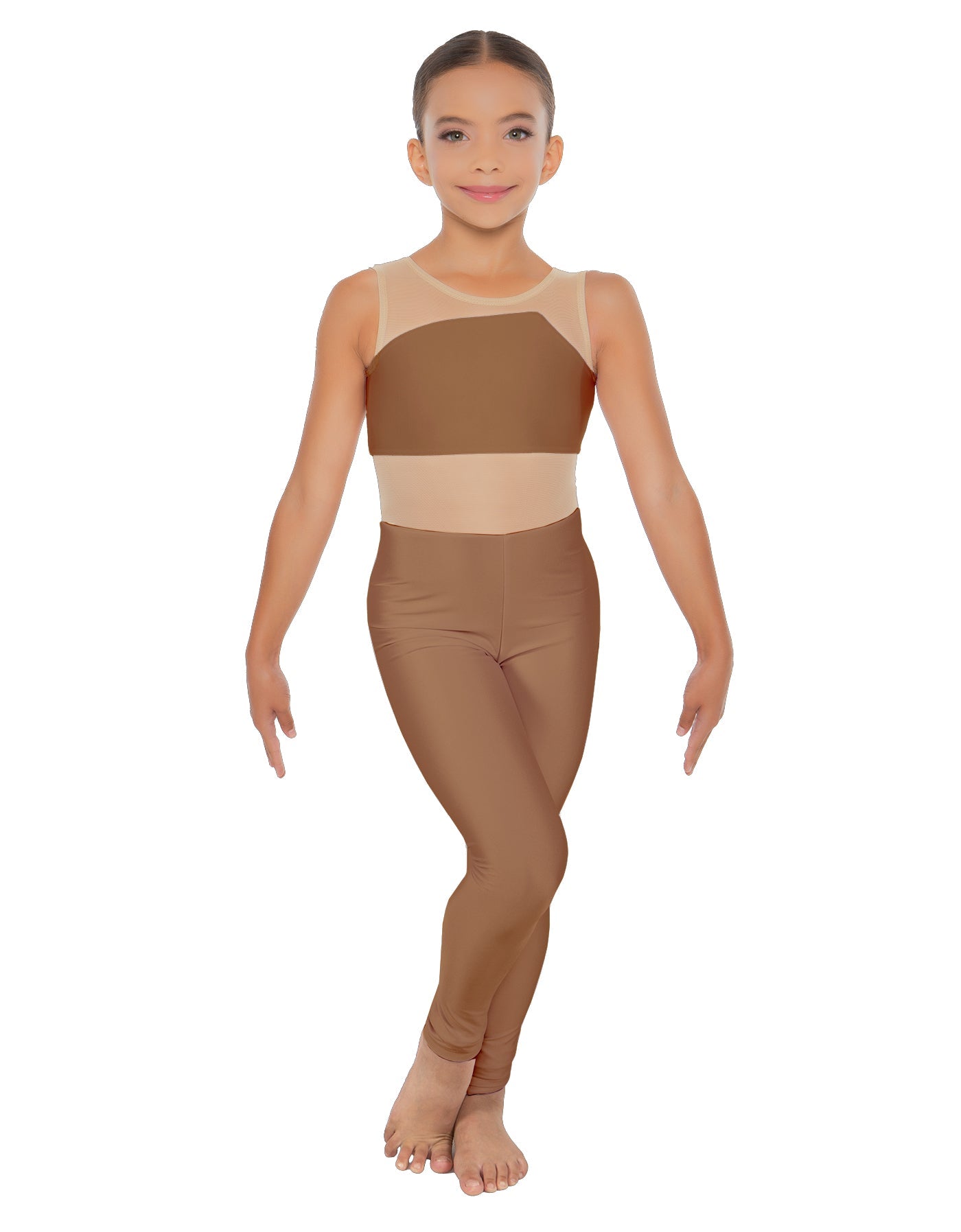 Solid Lycra Defined Unitard