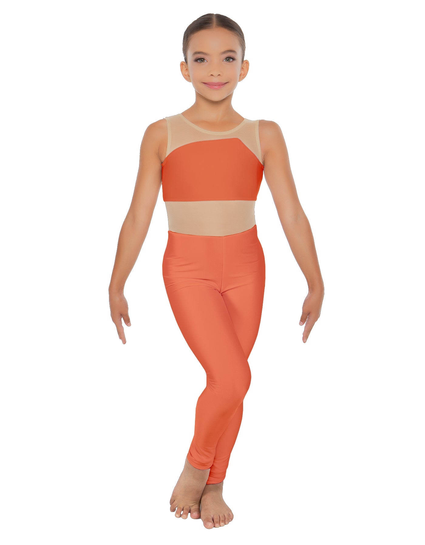 Solid Lycra Defined Unitard